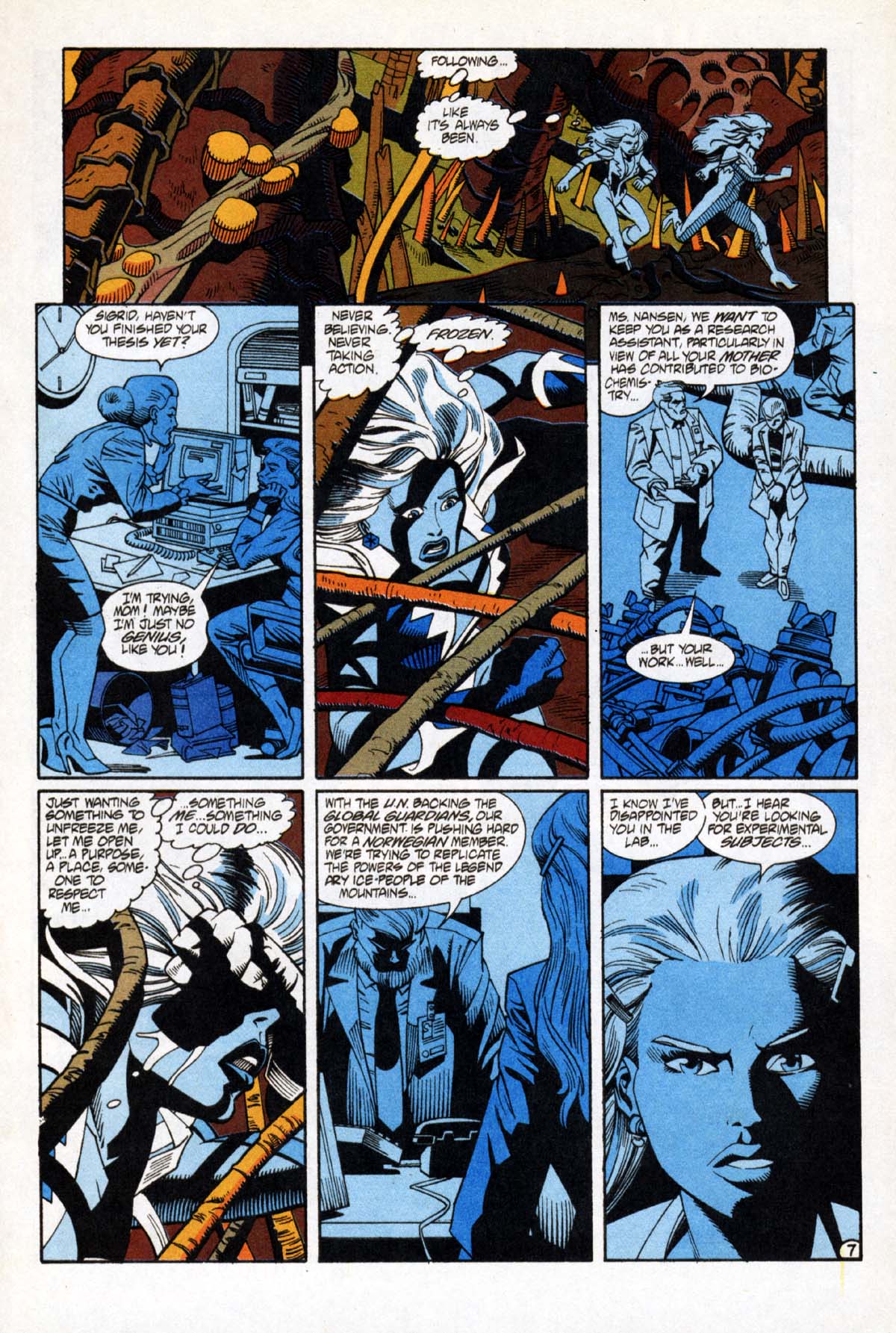 Read online Justice League America comic -  Issue #102 - 8