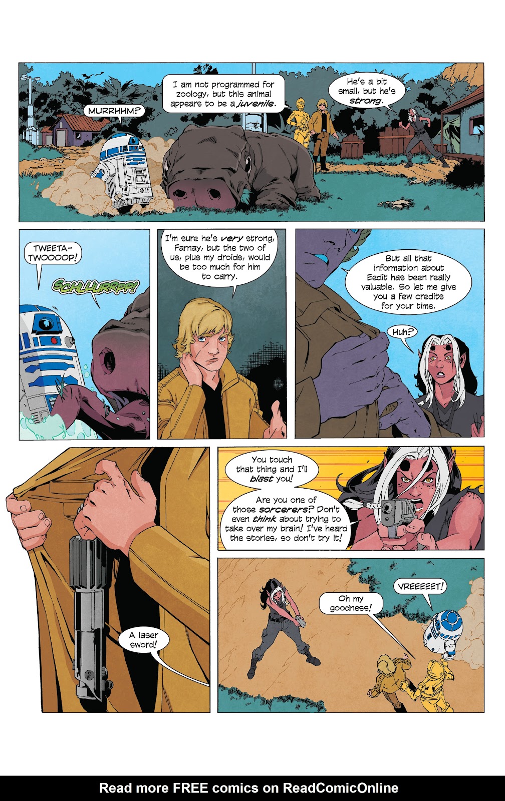 Star Wars Adventures: The Weapon of A Jedi issue 1 - Page 29