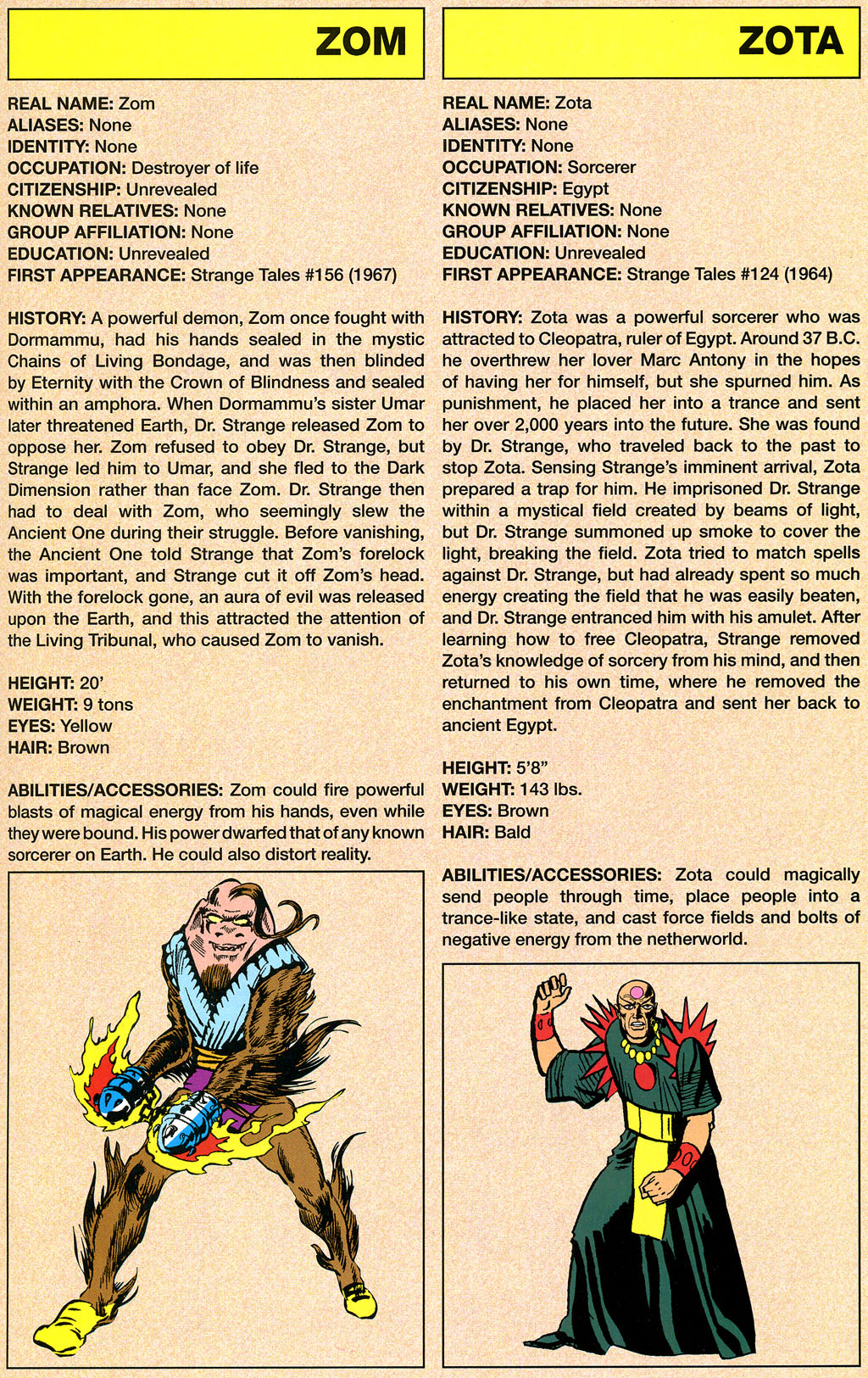 Read online The Marvel Legacy:  The 1960s-1990s Handbook comic -  Issue # Full - 65