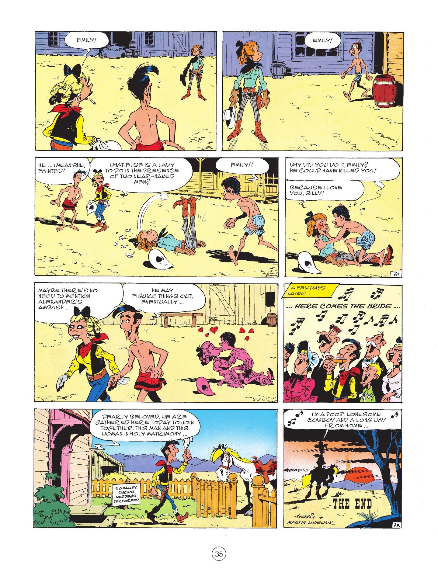 Read online A Lucky Luke Adventure comic -  Issue #81 - 37