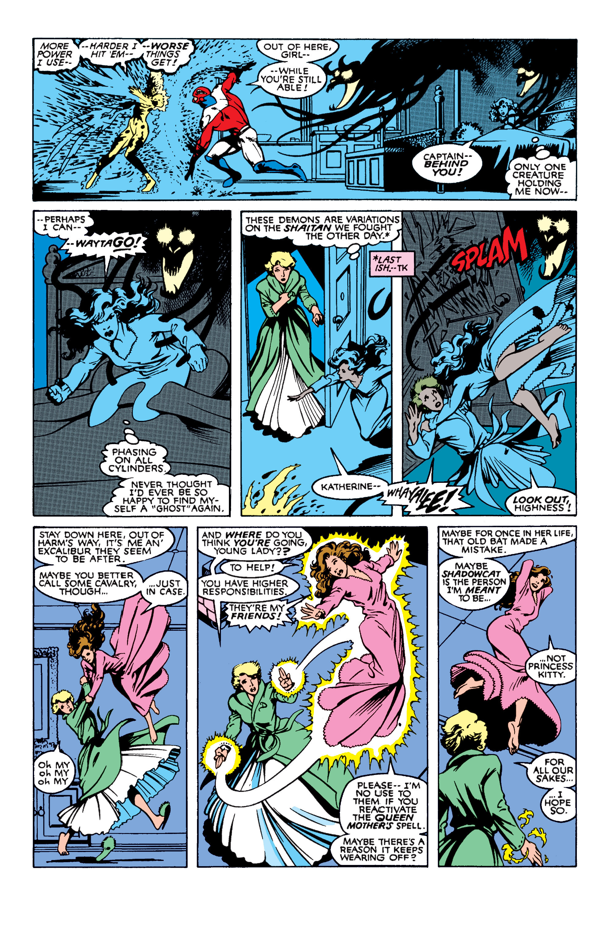 Read online Excalibur (1988) comic -  Issue #13 - 20