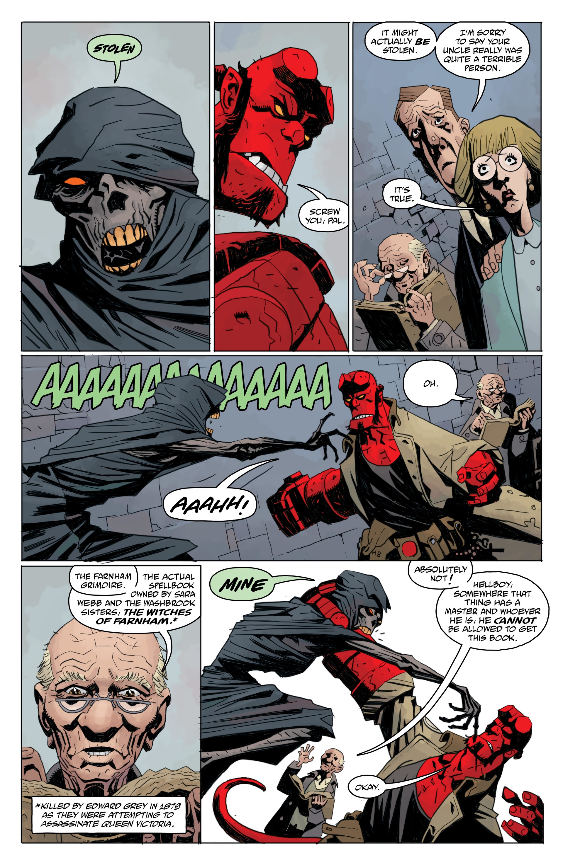 Read online Hellboy and the B.P.R.D.: The Return of Effie Kolb and Others comic -  Issue # TPB (Part 2) - 5