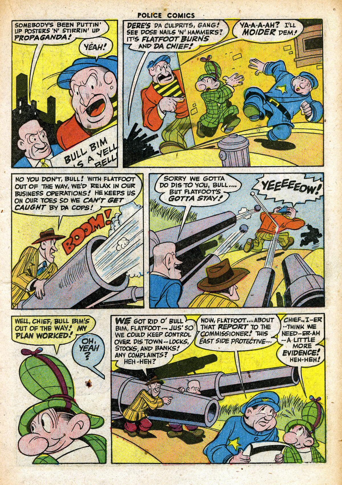 Read online Police Comics comic -  Issue #63 - 29