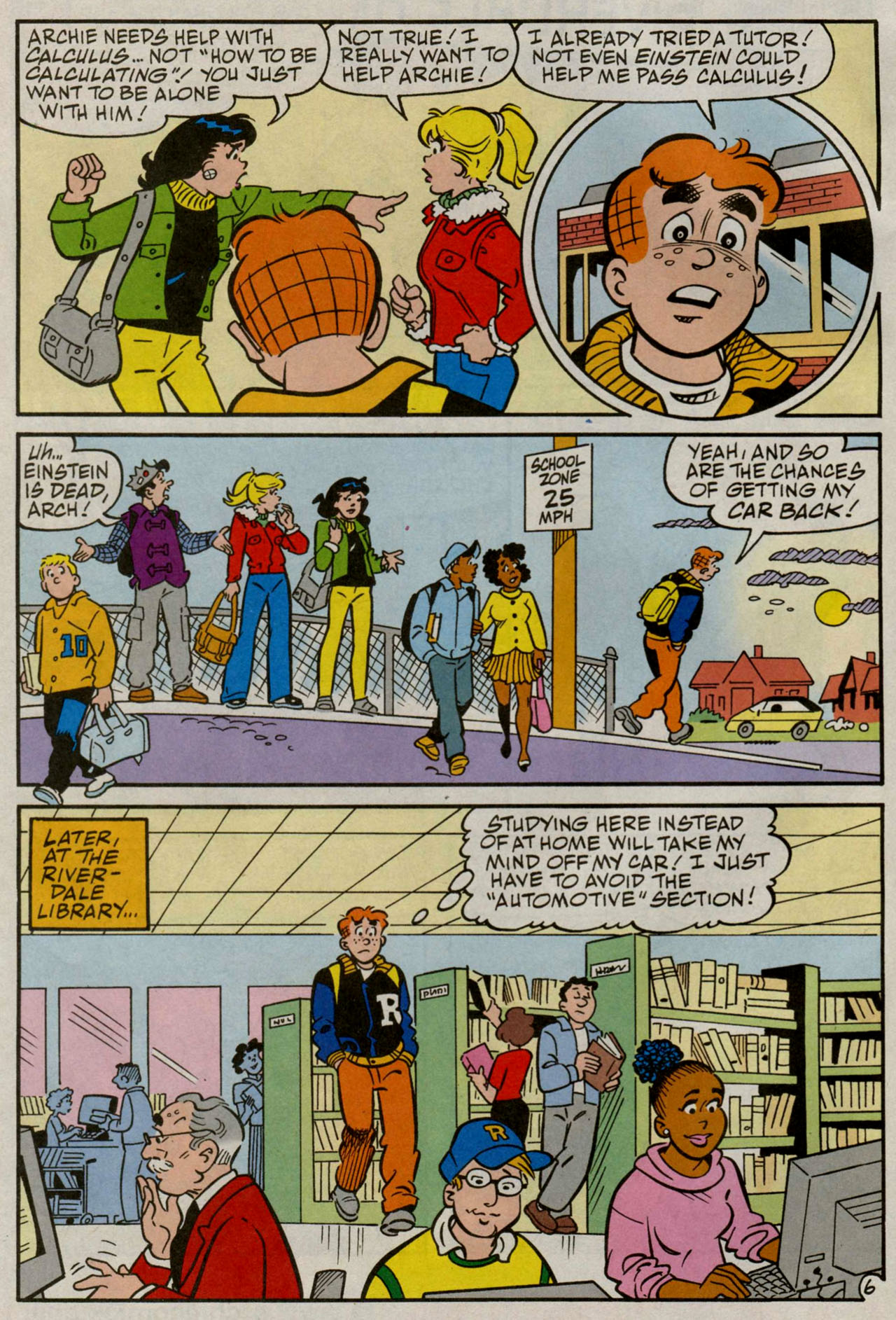 Read online Archie (1960) comic -  Issue #582 - 7