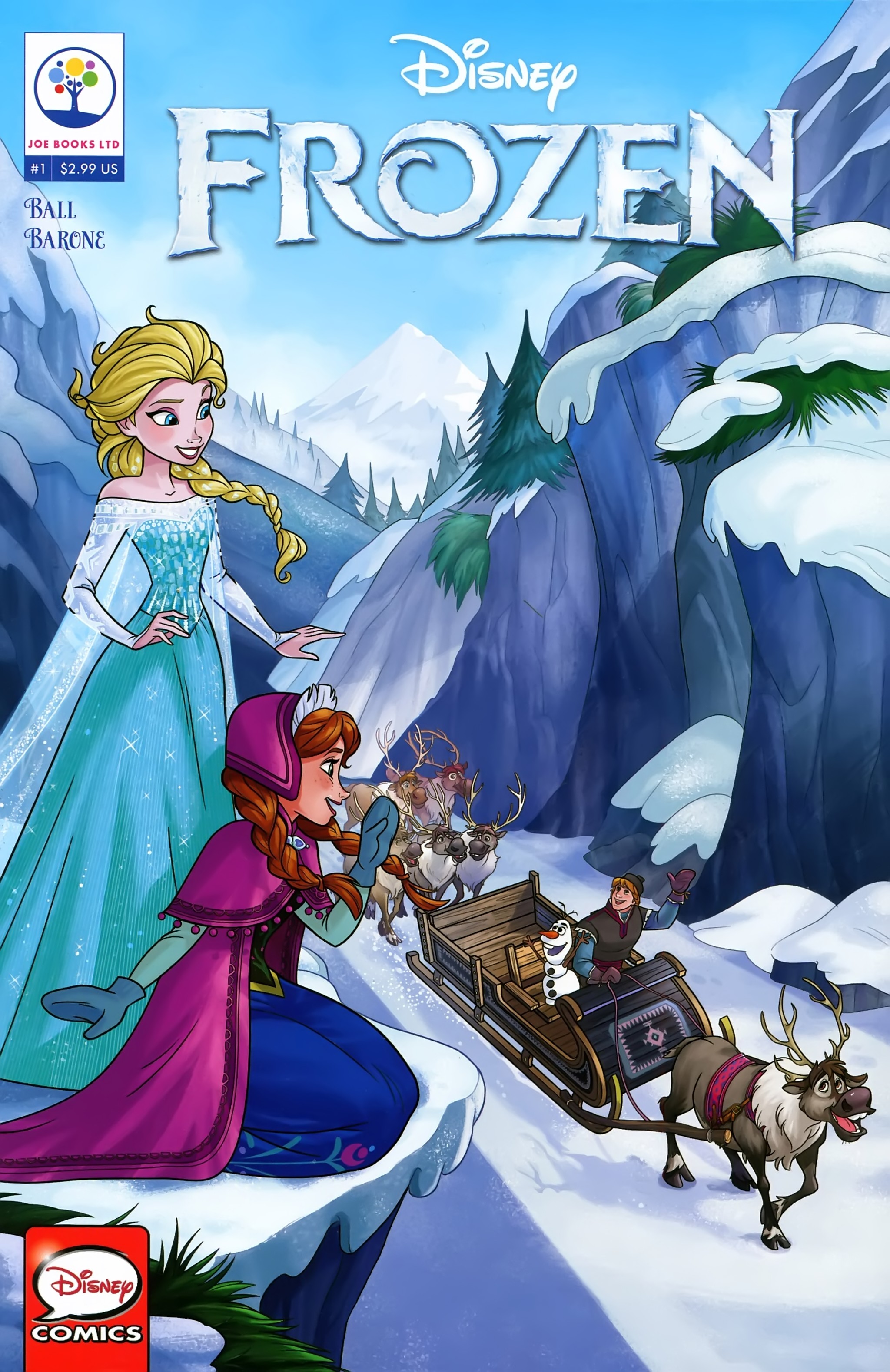 Read online Disney Frozen comic -  Issue #1 - 1