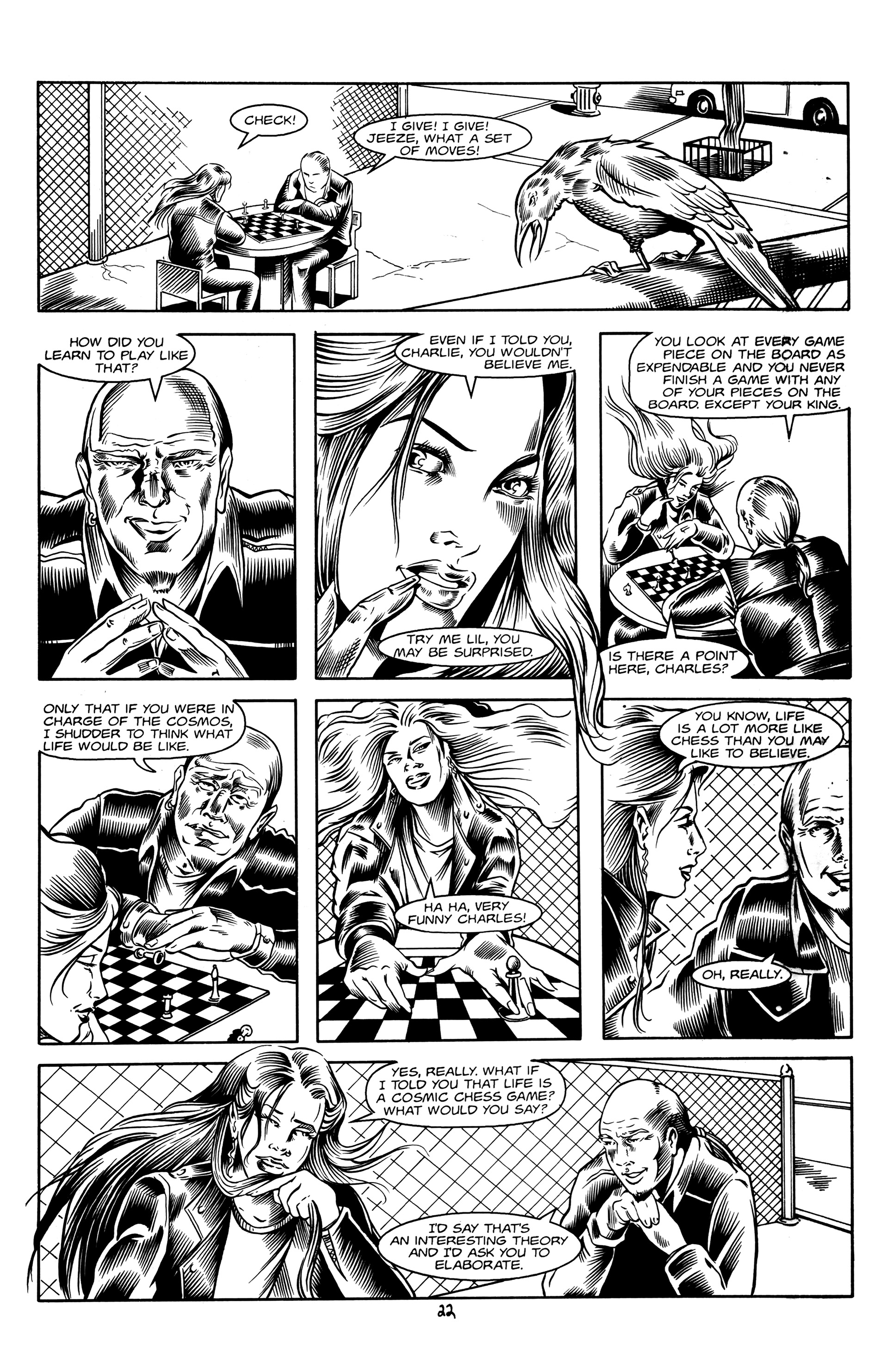 Read online Vamperotica comic -  Issue #8 - 24