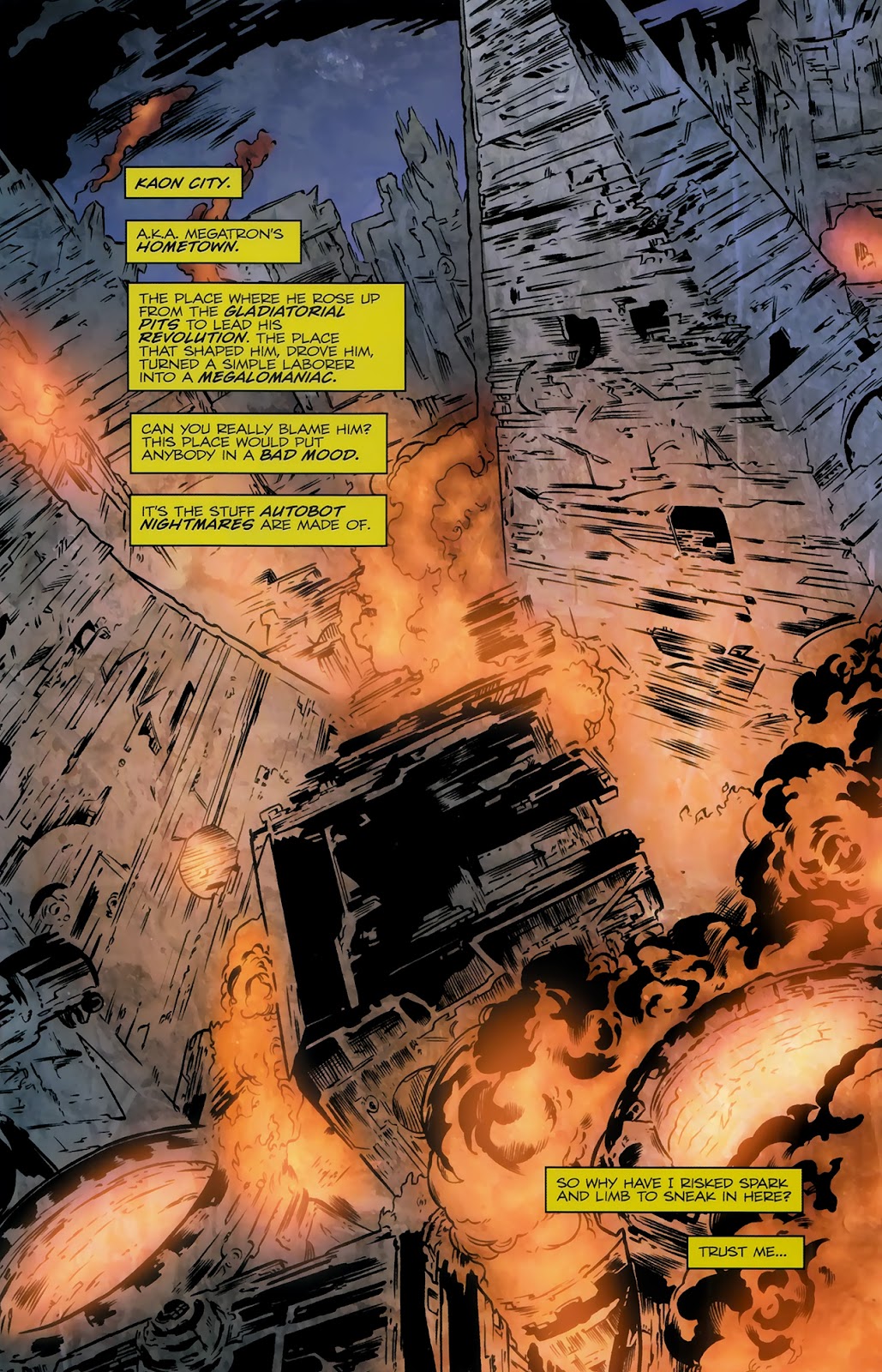Read Online The Transformers Prime Comic Issue 2