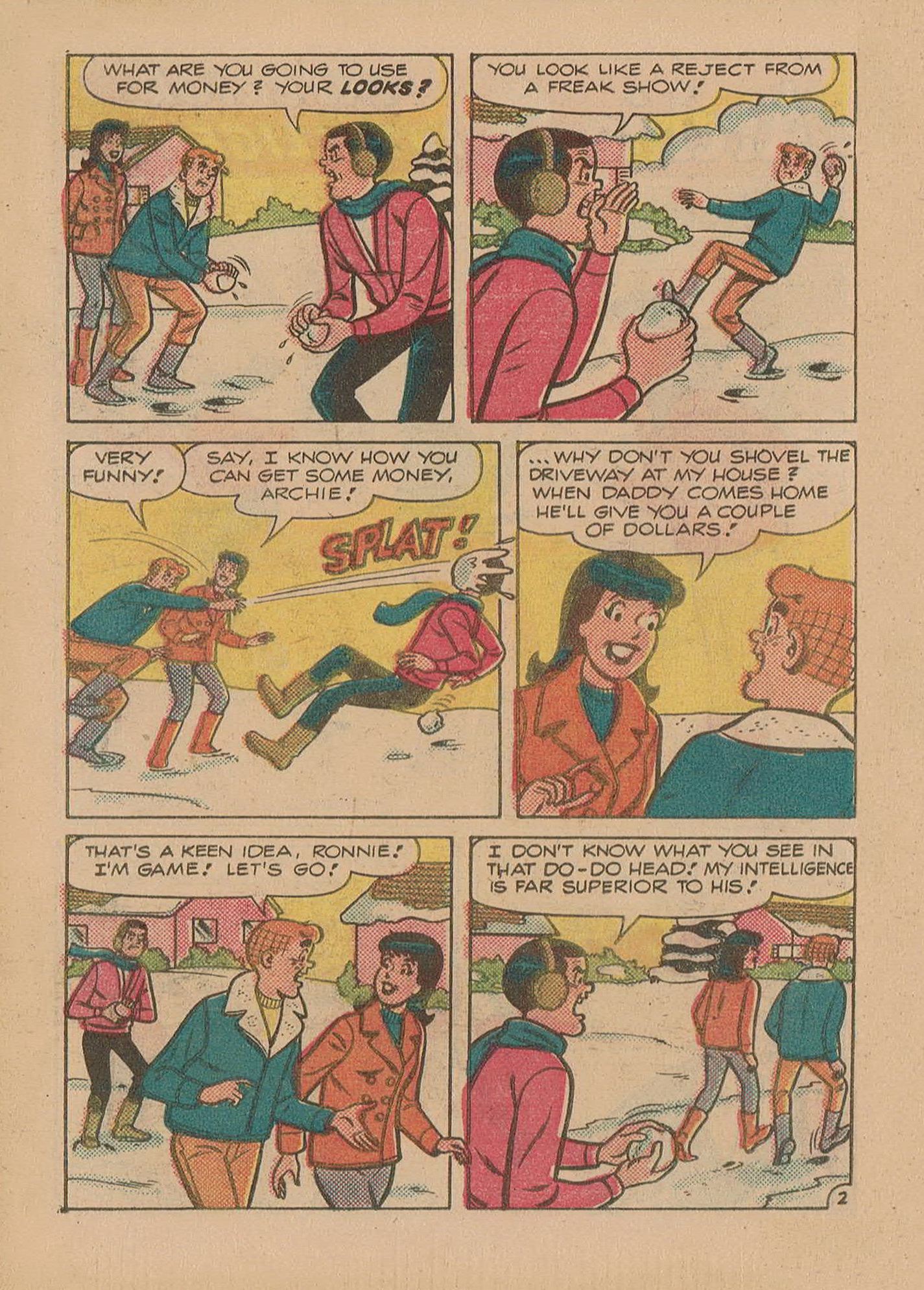 Read online Archie Digest Magazine comic -  Issue #71 - 82