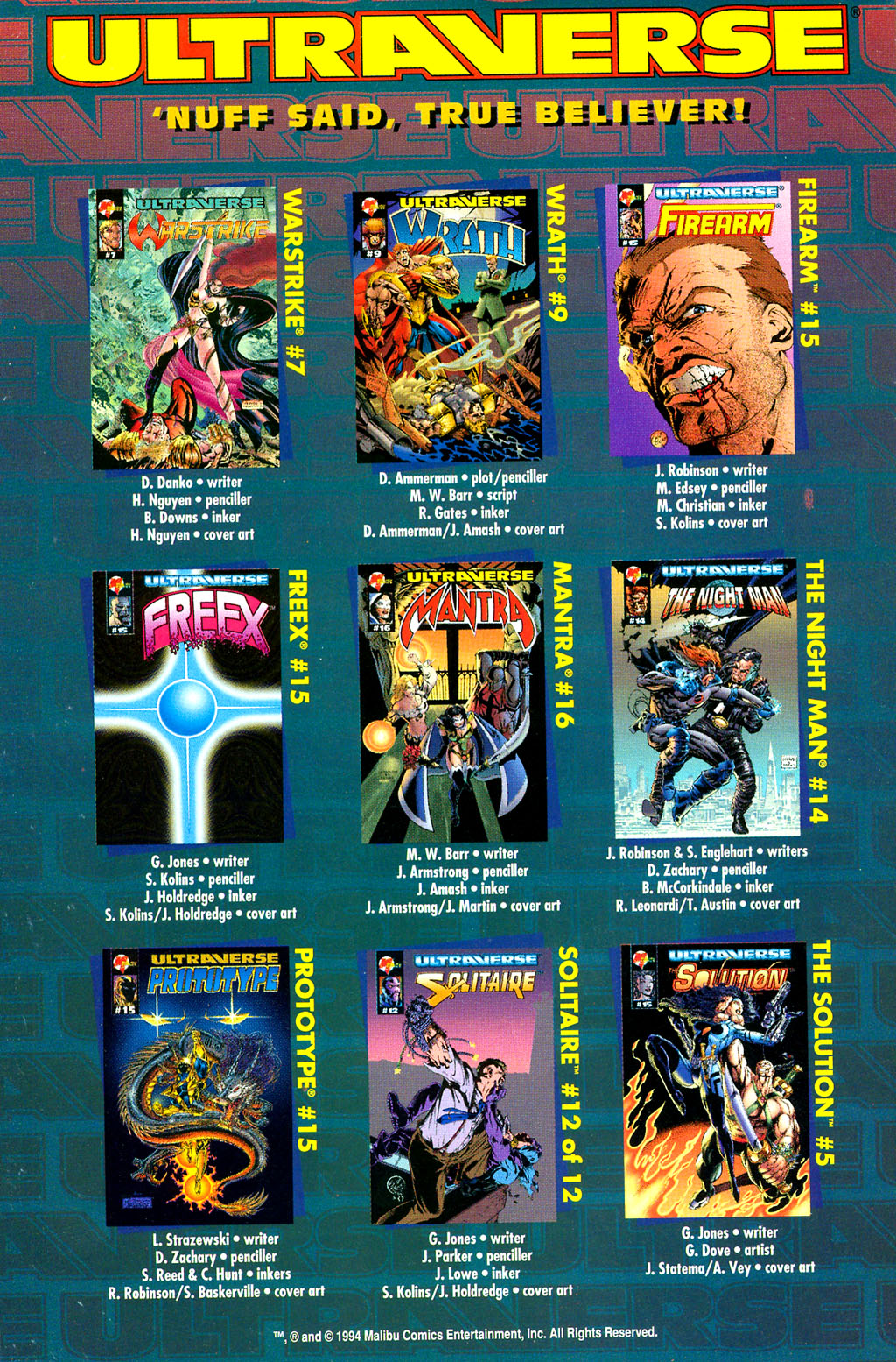 Read online UltraForce (1994) comic -  Issue #3 - 28