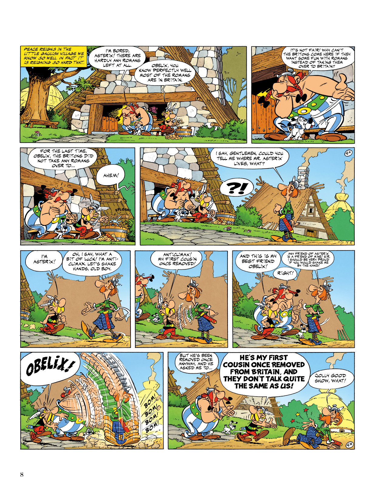 Read online Asterix comic -  Issue #8 - 9