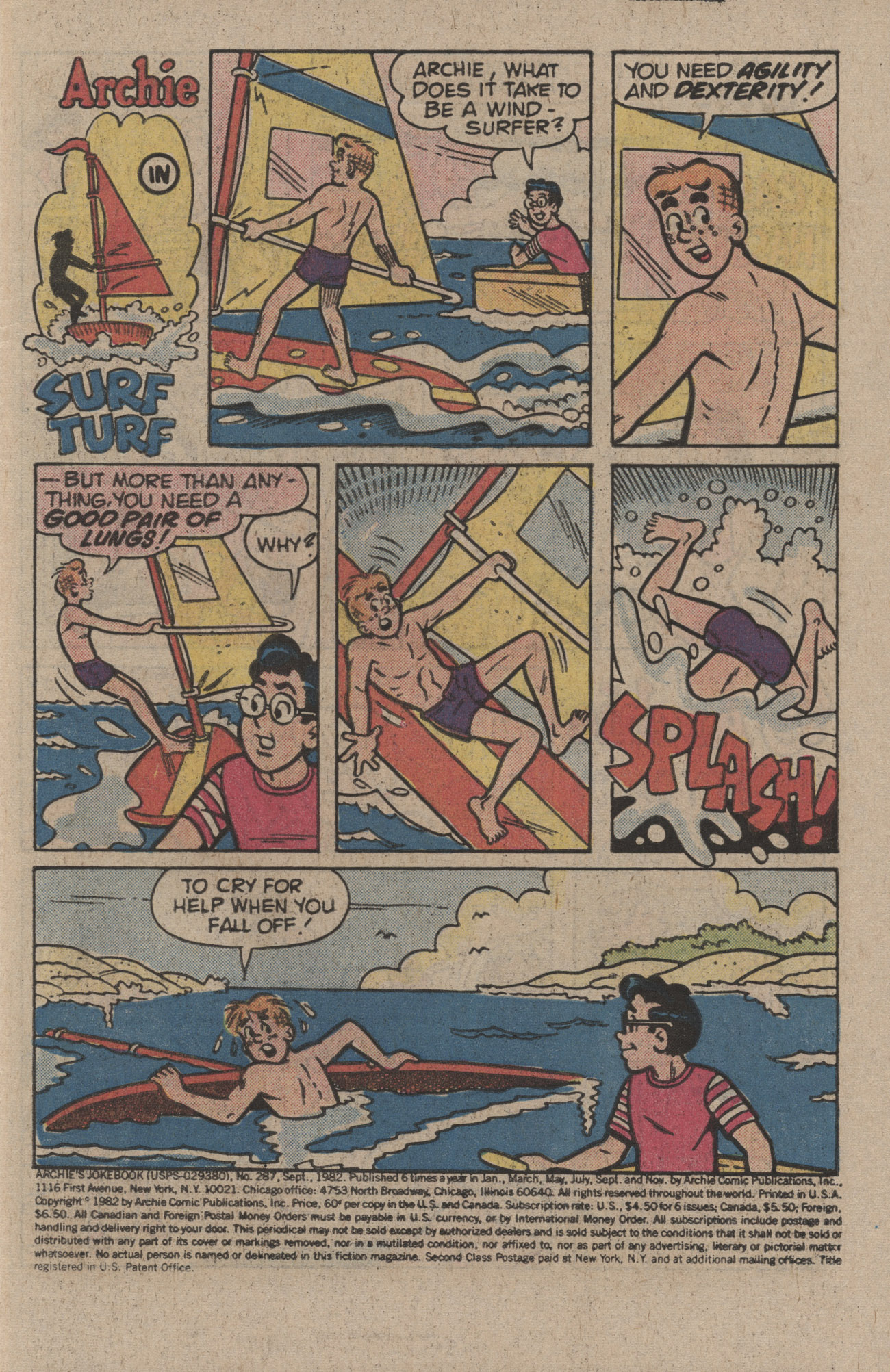 Read online Archie's Joke Book Magazine comic -  Issue #287 - 3
