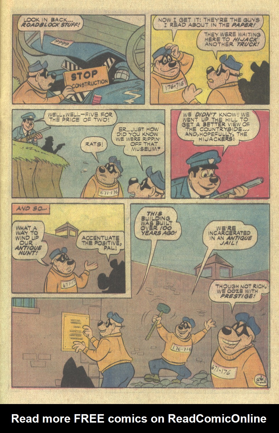 Read online Walt Disney THE BEAGLE BOYS comic -  Issue #31 - 33