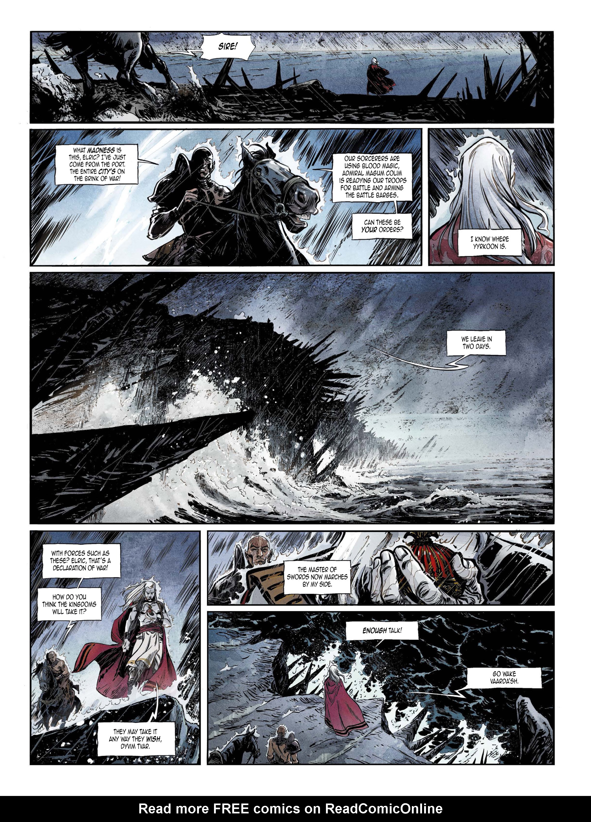 Read online Elric comic -  Issue # TPB 2 - 17