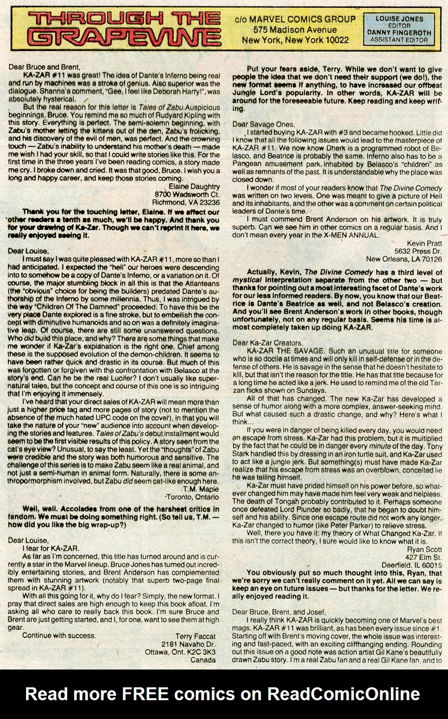 Read online Ka-Zar the Savage comic -  Issue #16 - 30