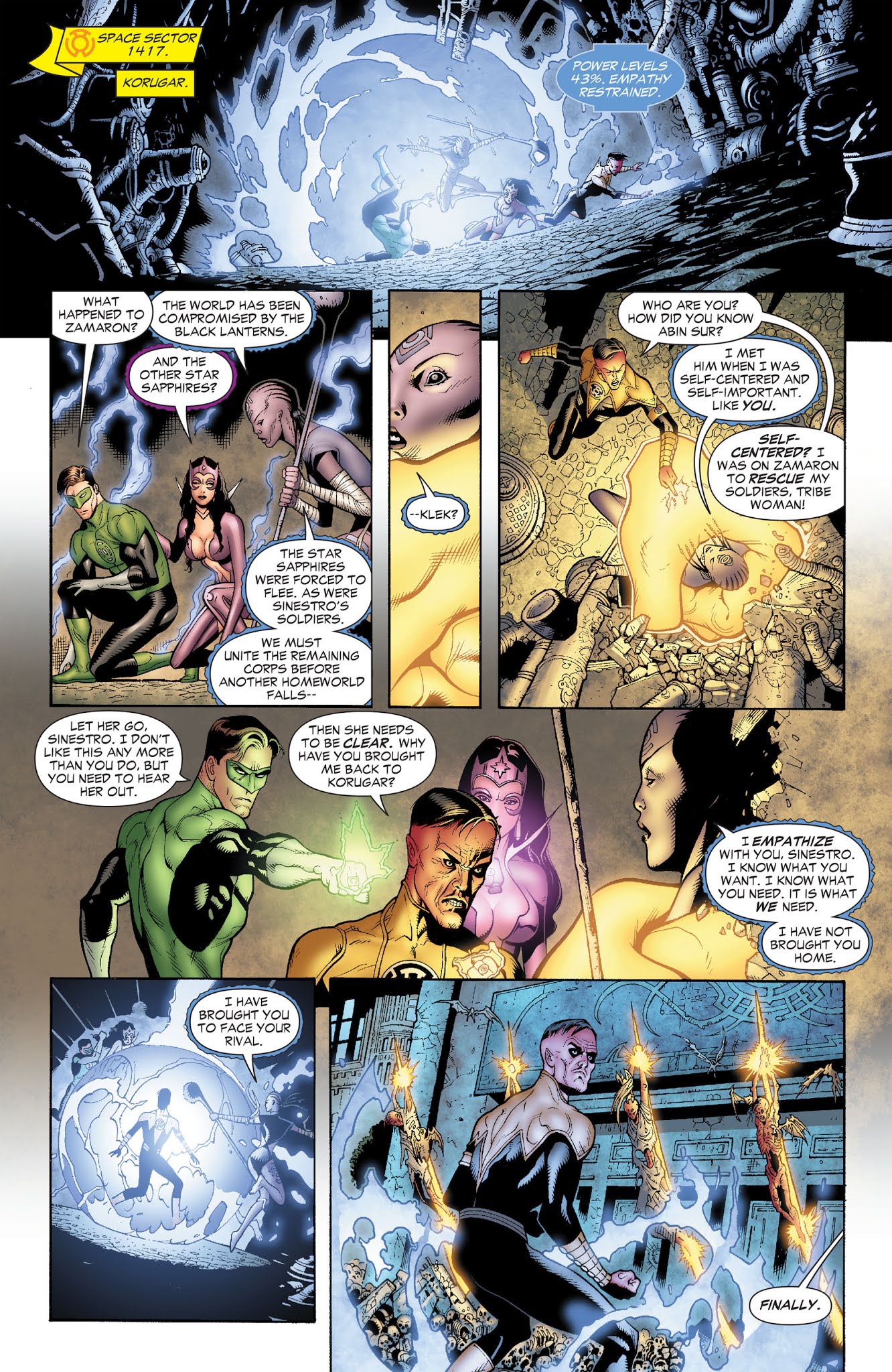 Read online Green Lantern (2005) comic -  Issue # _TPB 8 (Part 1) - 83