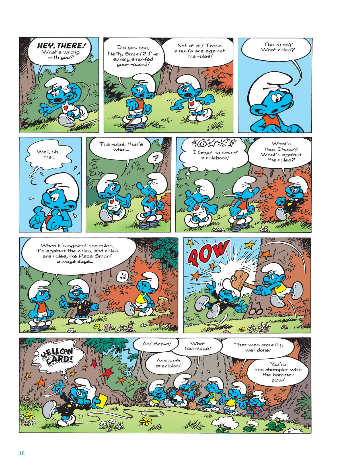 Read online The Smurfs comic -  Issue #11 - 18