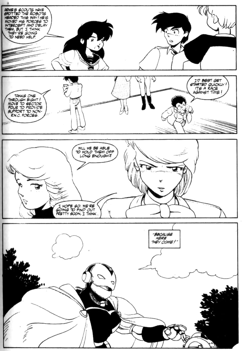 Read online Ninja High School (1986) comic -  Issue #28 - 28