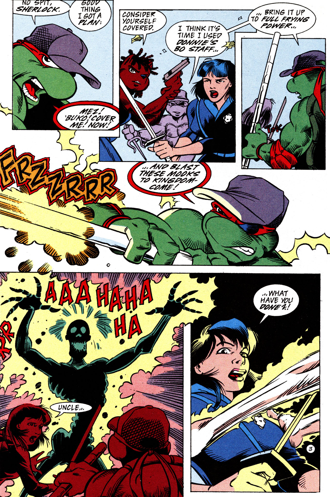 Read online Teenage Mutant Ninja Turtles Adventures (1989) comic -  Issue #66 - 5