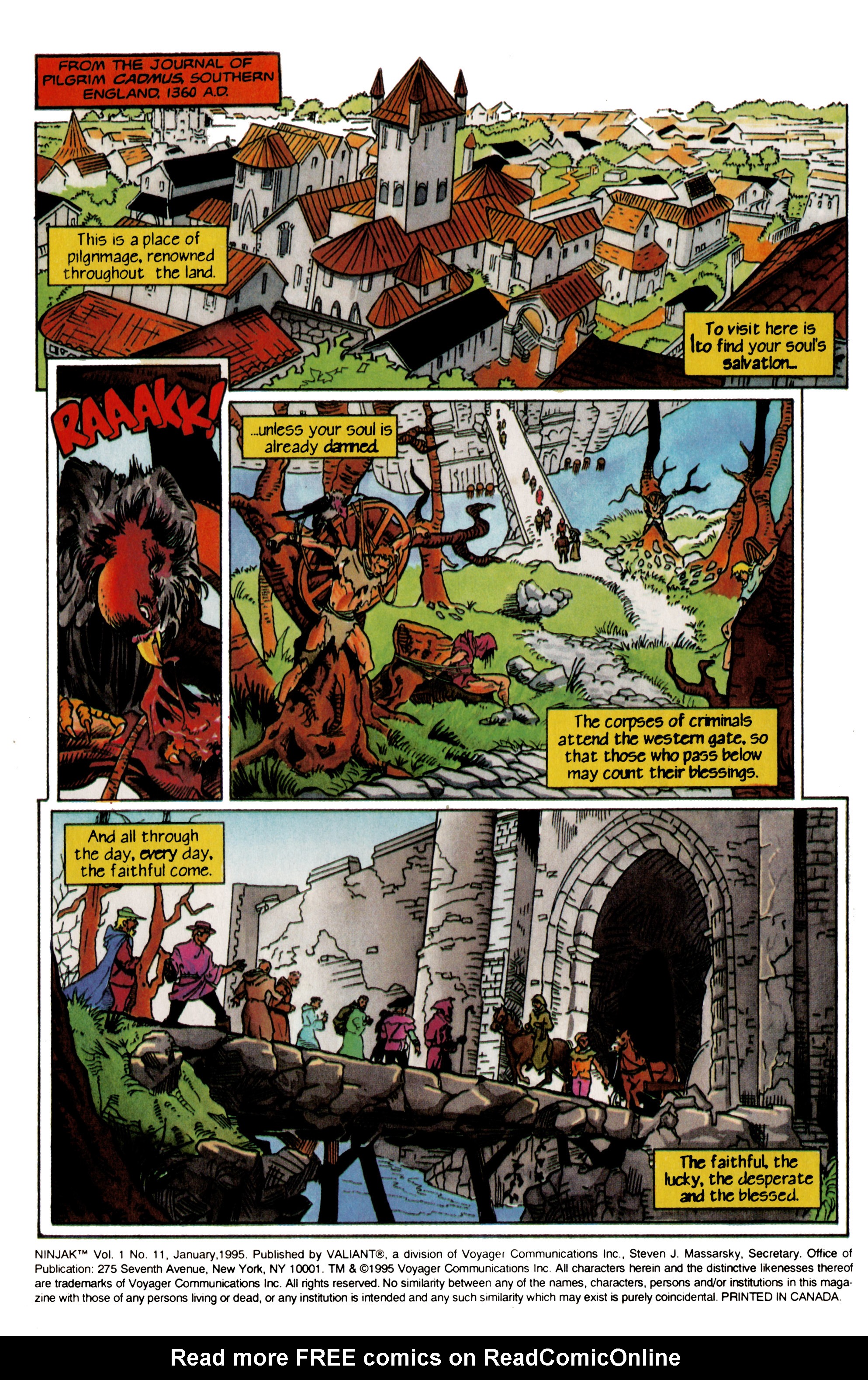 Read online Ninjak (1994) comic -  Issue #11 - 3