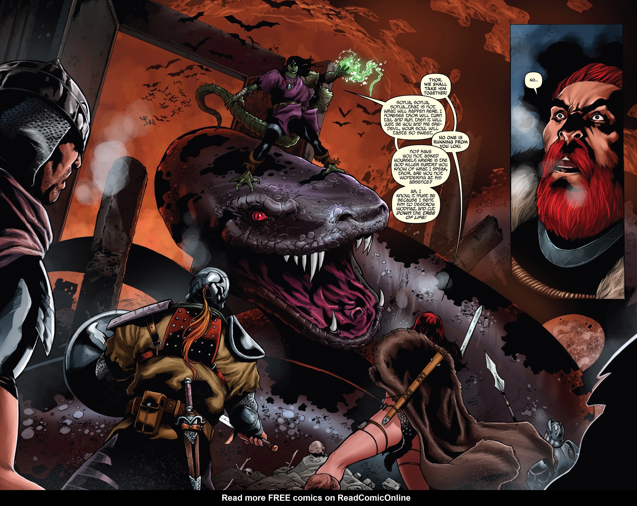 Read online Red Sonja: Revenge of the Gods comic -  Issue #4 - 14