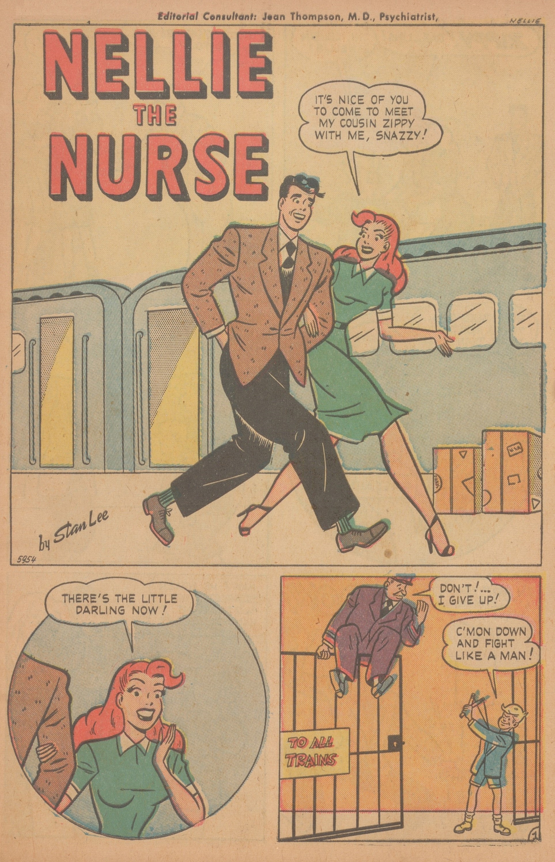 Read online Nellie The Nurse (1945) comic -  Issue #21 - 3