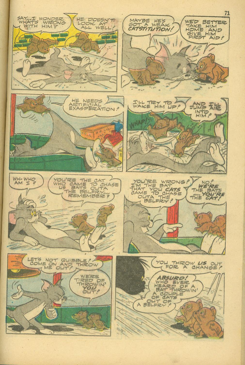 Read online Tom & Jerry Winter Carnival comic -  Issue #1 - 73