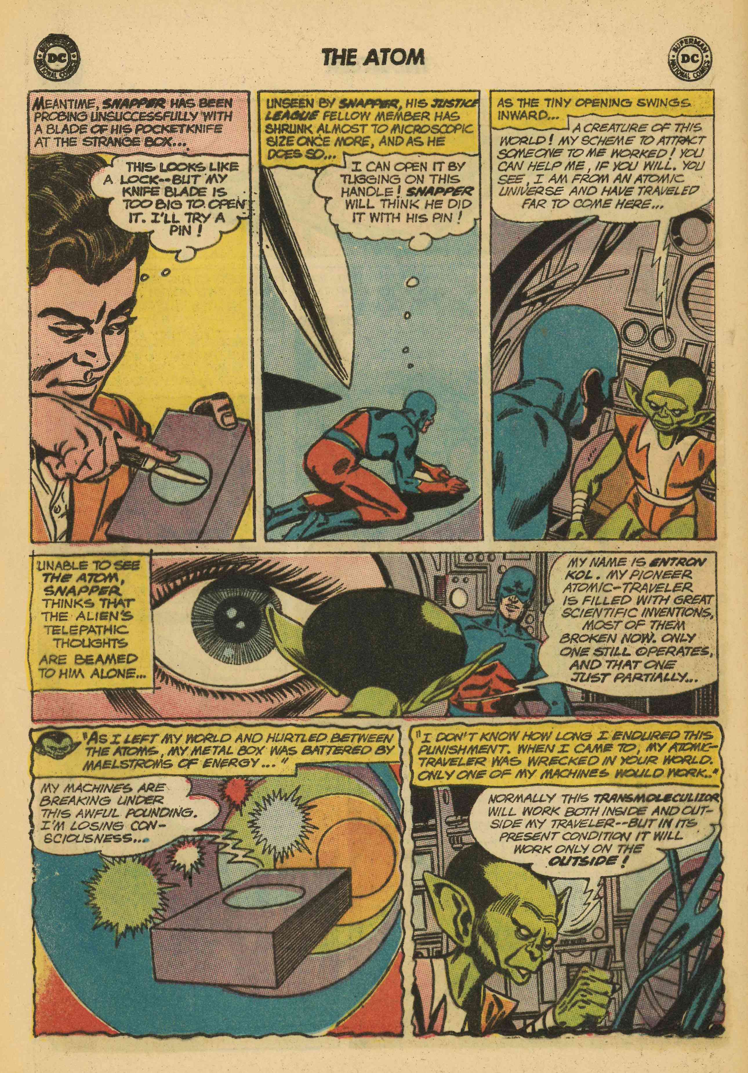Read online The Atom comic -  Issue #4 - 16