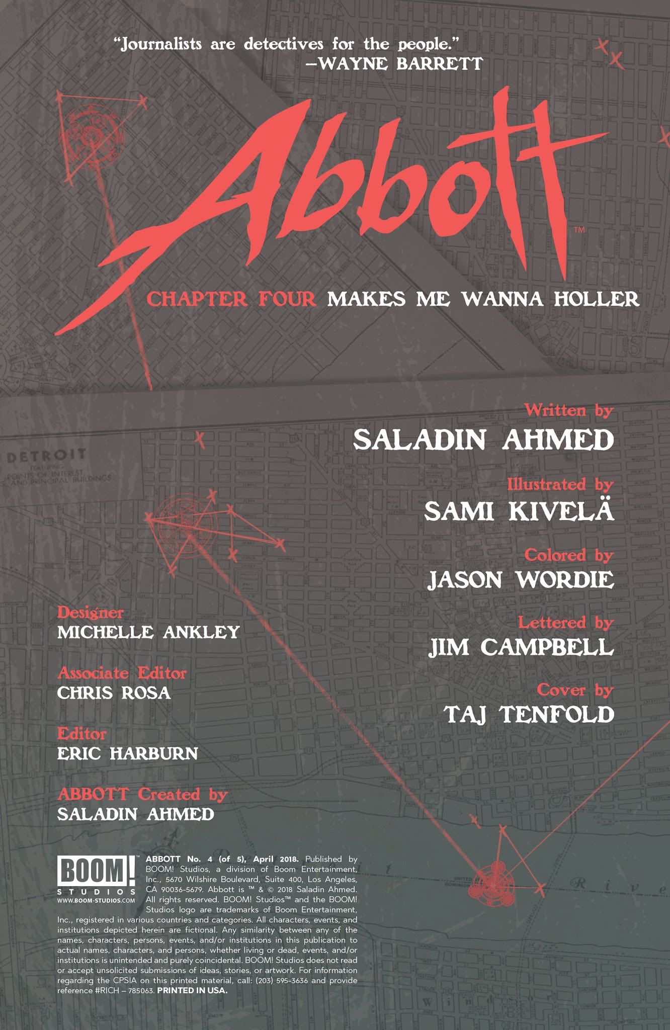 Read online Abbott comic -  Issue #4 - 2