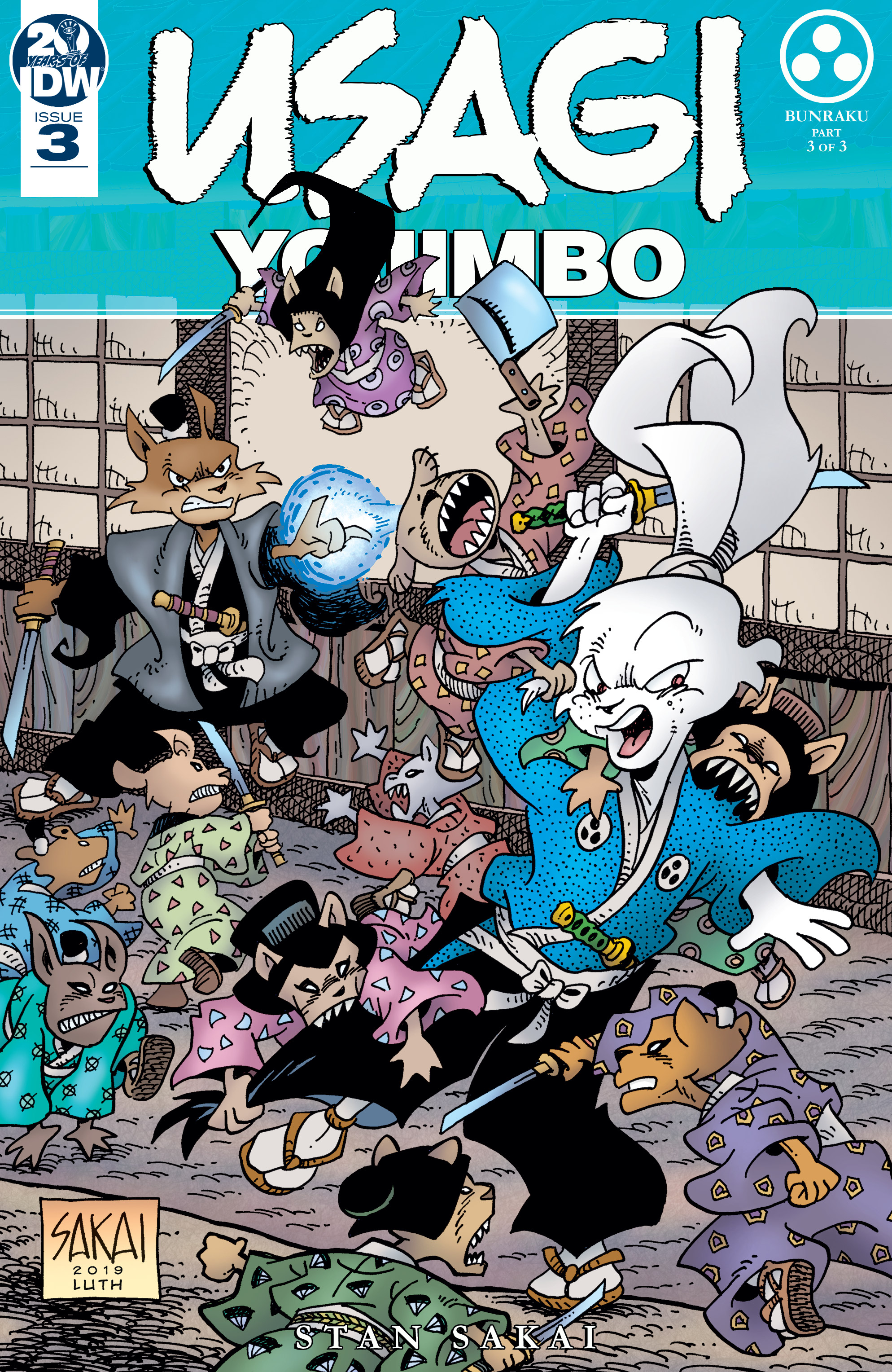 Read online Usagi Yojimbo (2019) comic -  Issue #3 - 1