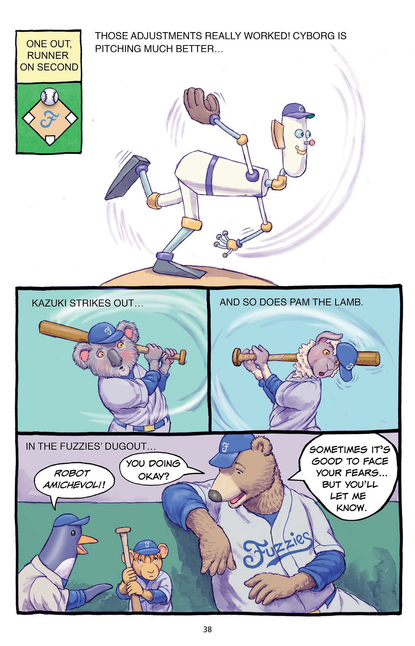 Read online Fuzzy Baseball comic -  Issue #3 - 40