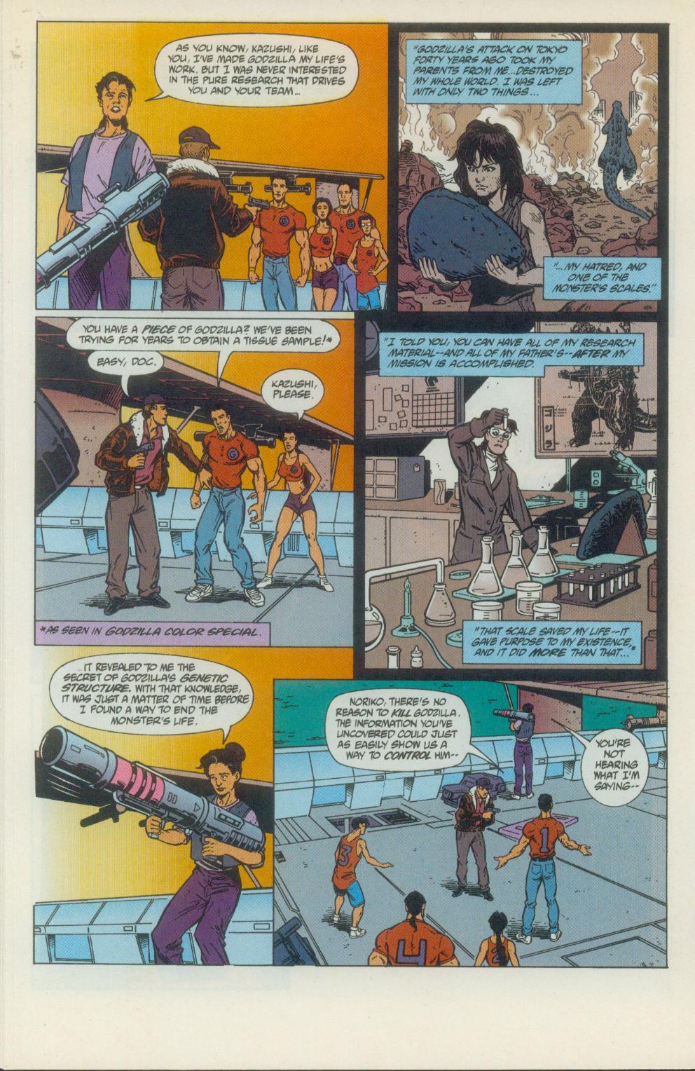 Read online Godzilla (1995) comic -  Issue #0 - 22