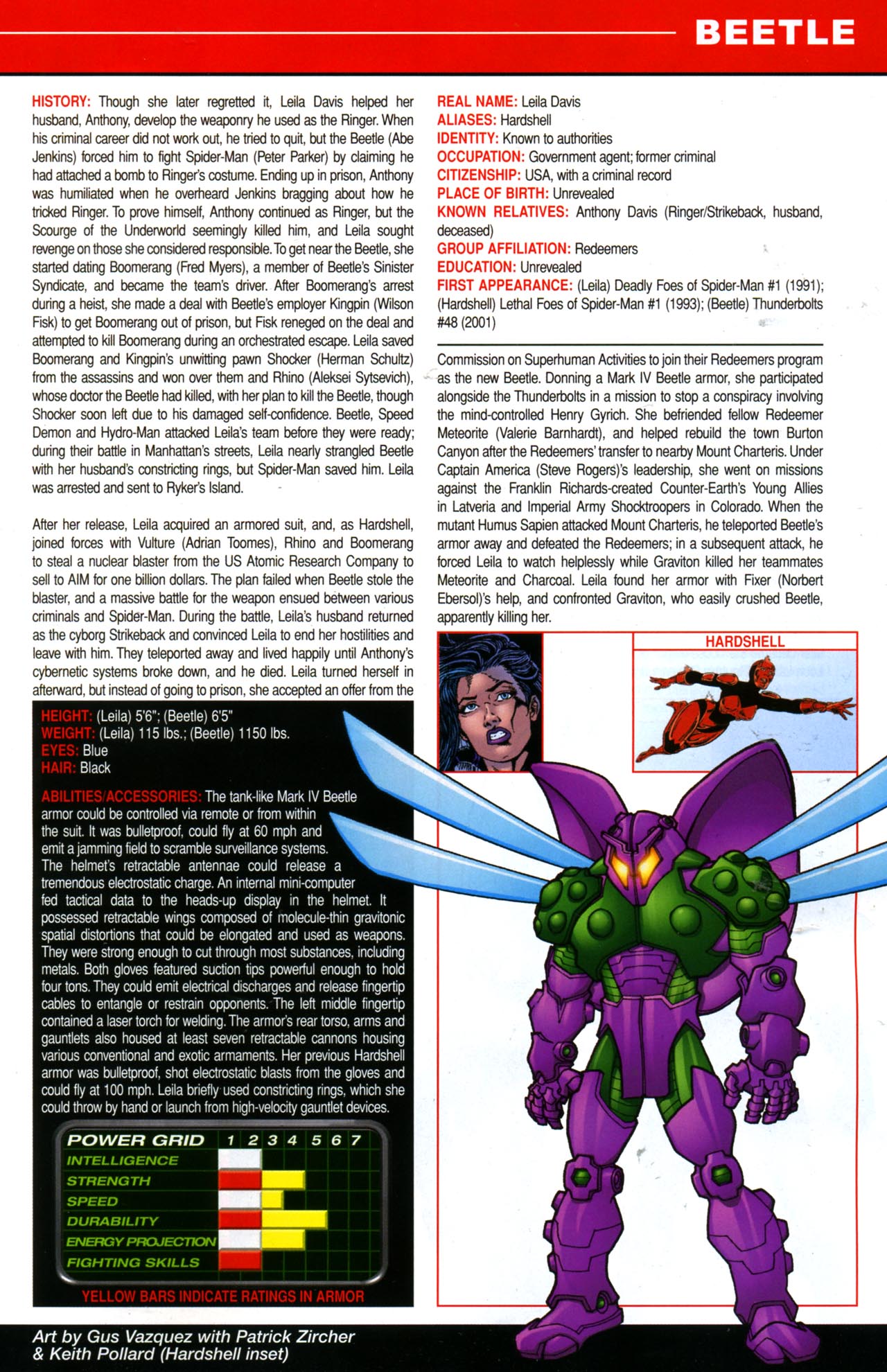 Read online Official Handbook of the Marvel Universe A To Z Update comic -  Issue #4 - 3