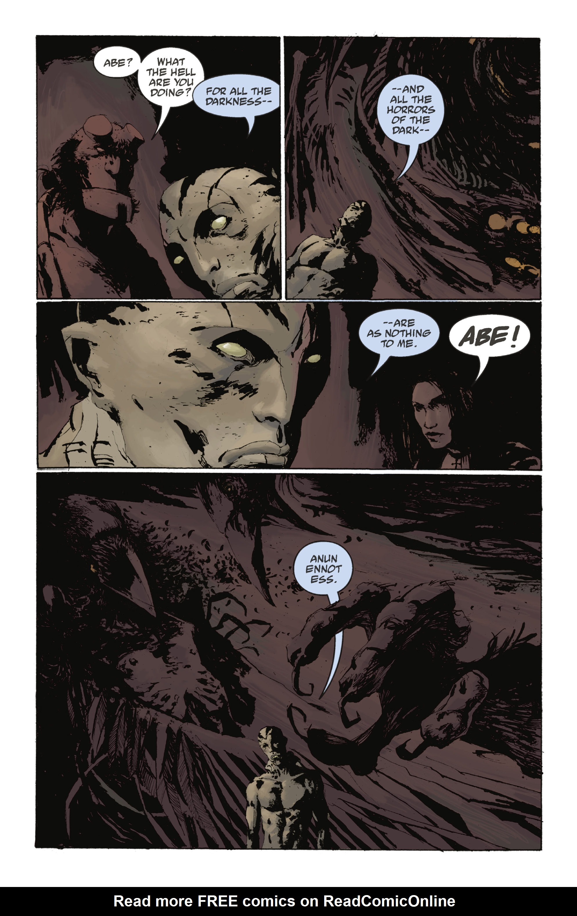 Read online Abe Sapien: The Drowning comic -  Issue #Abe Sapien: The Drowning _TPB - 91