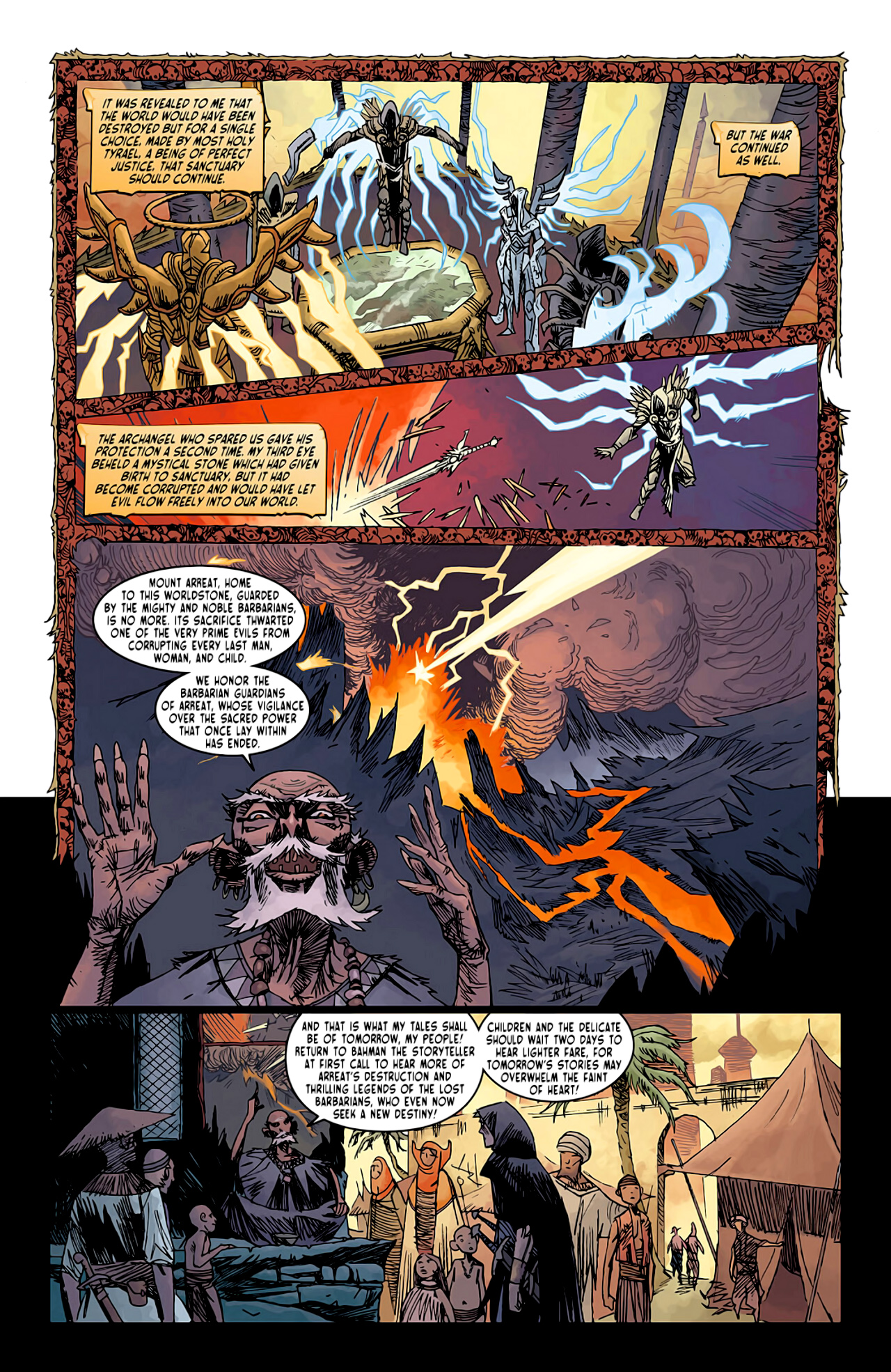 Read online Diablo comic -  Issue #1 - 4