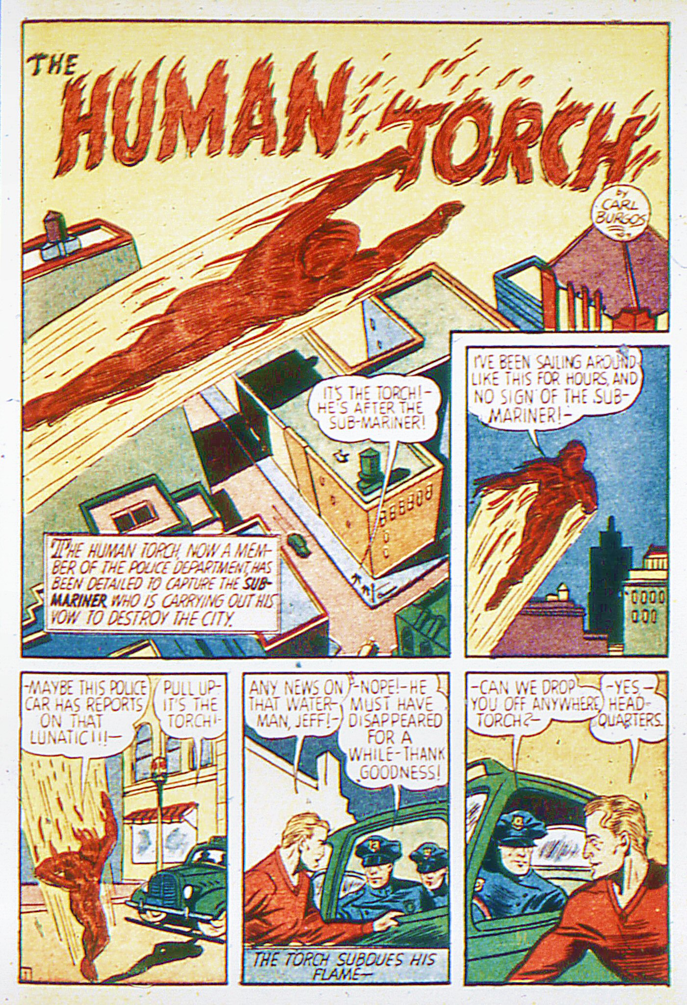 Read online Marvel Mystery Comics comic -  Issue #8 - 13