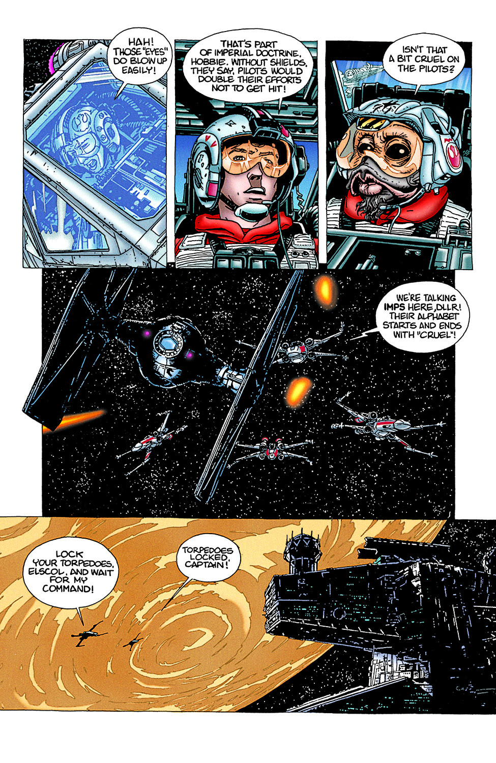 Read online Star Wars XWing Rogue Squadron comic Issue 5
