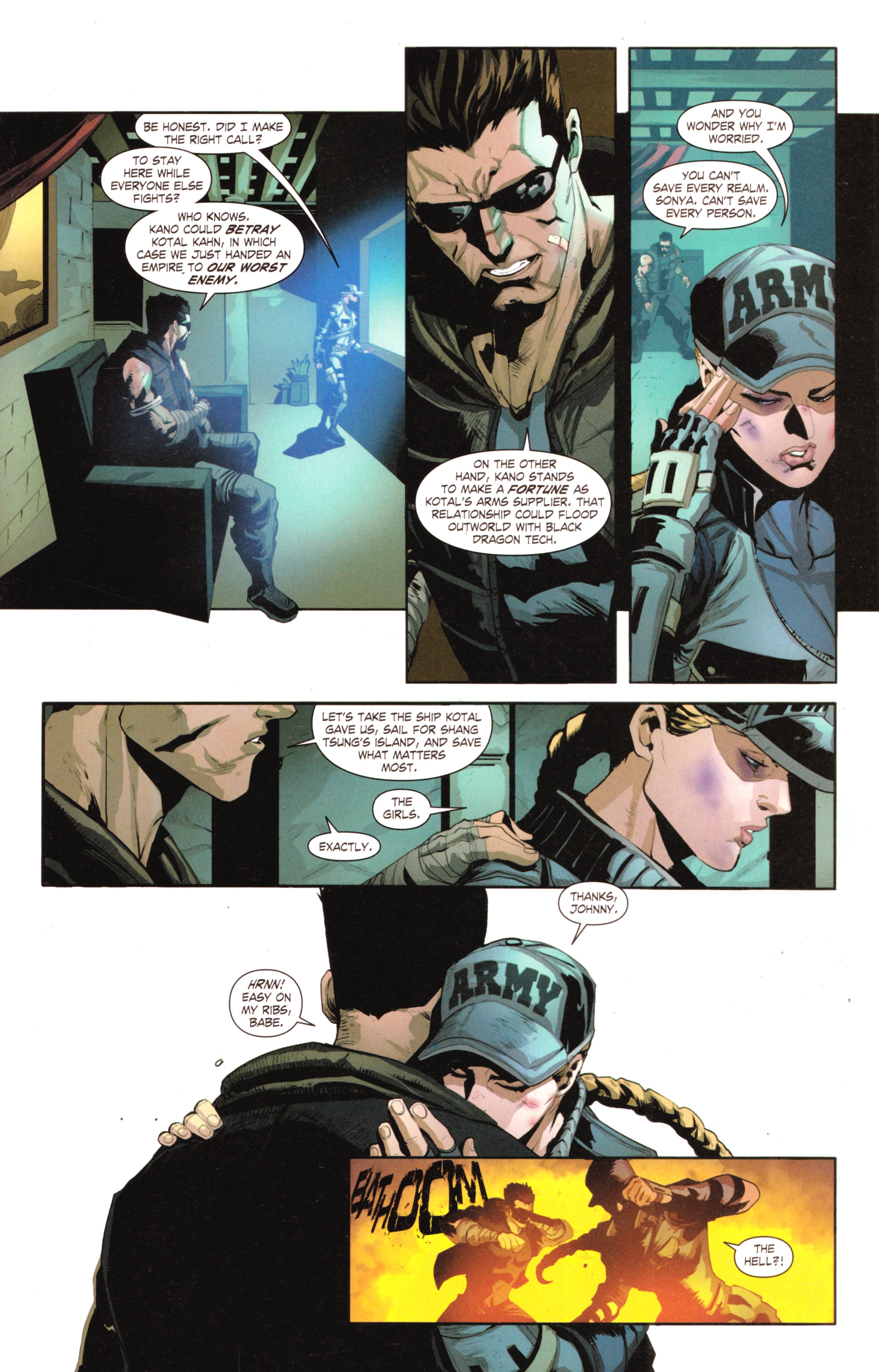 Read online Mortal Kombat X [II] comic -  Issue #7 - 25