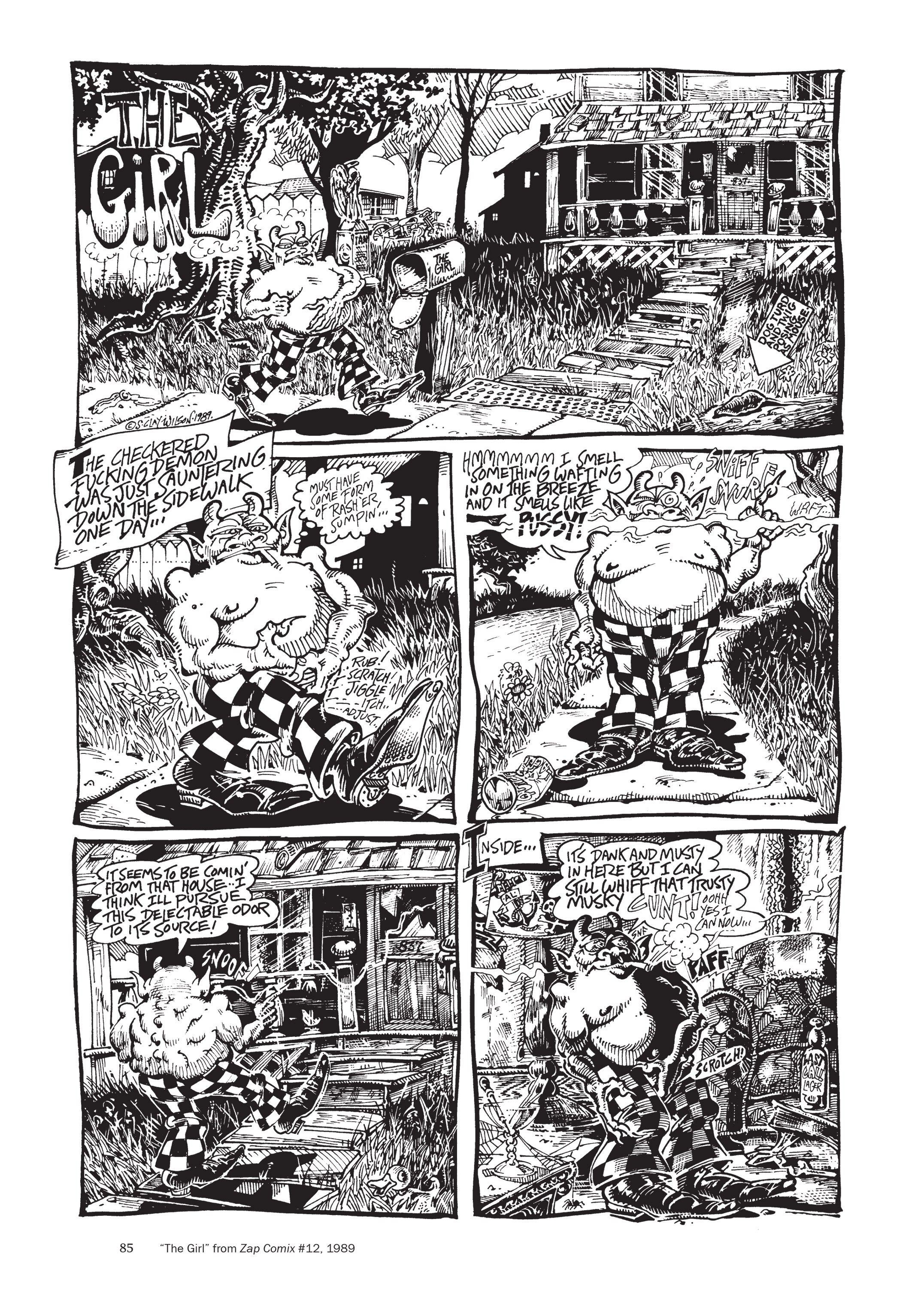 Read online The Mythology of S. Clay Wilson comic -  Issue # Belgian Lace from Hell (Part 1) - 87
