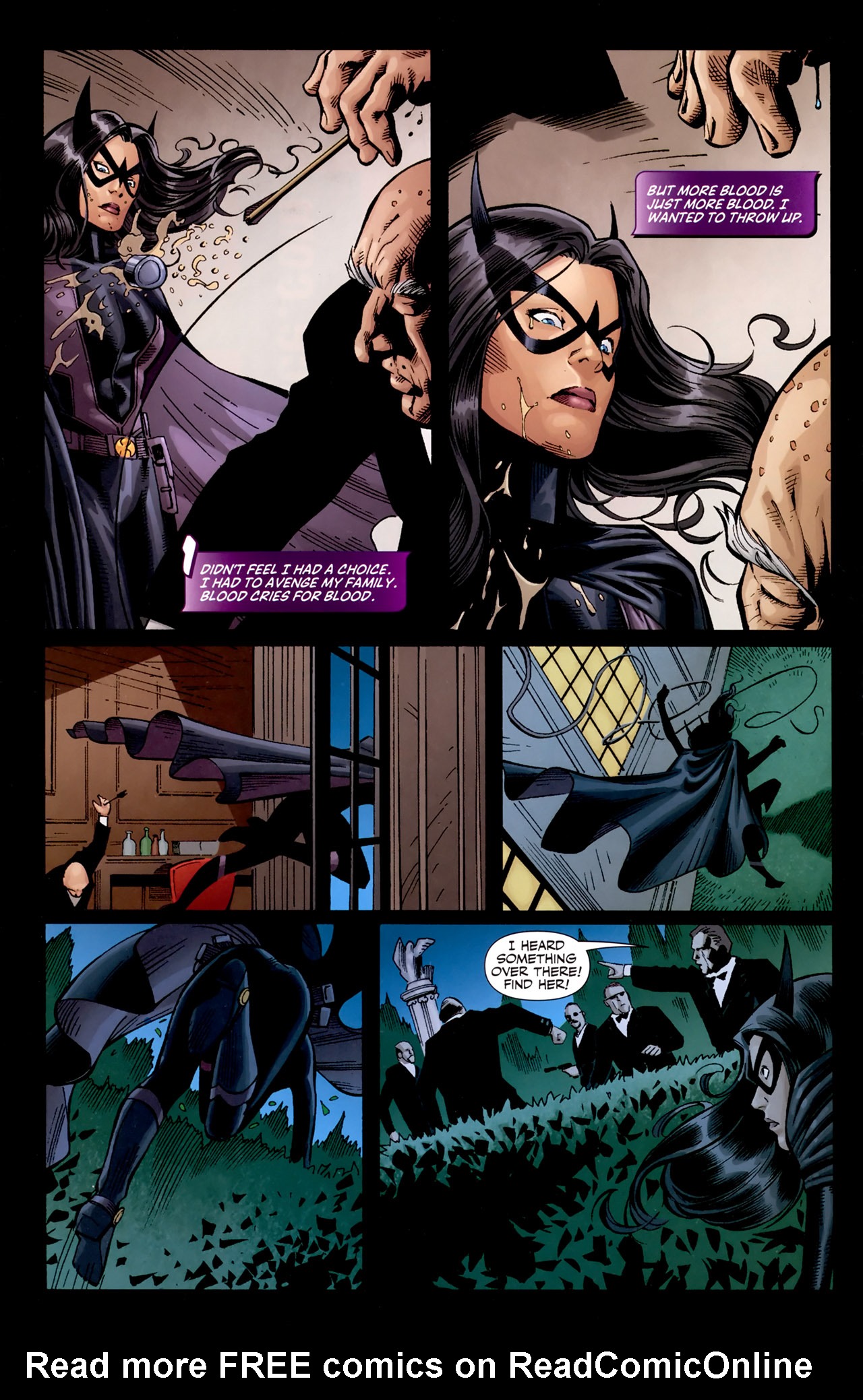 Read online Huntress: Year One comic -  Issue #4 - 8