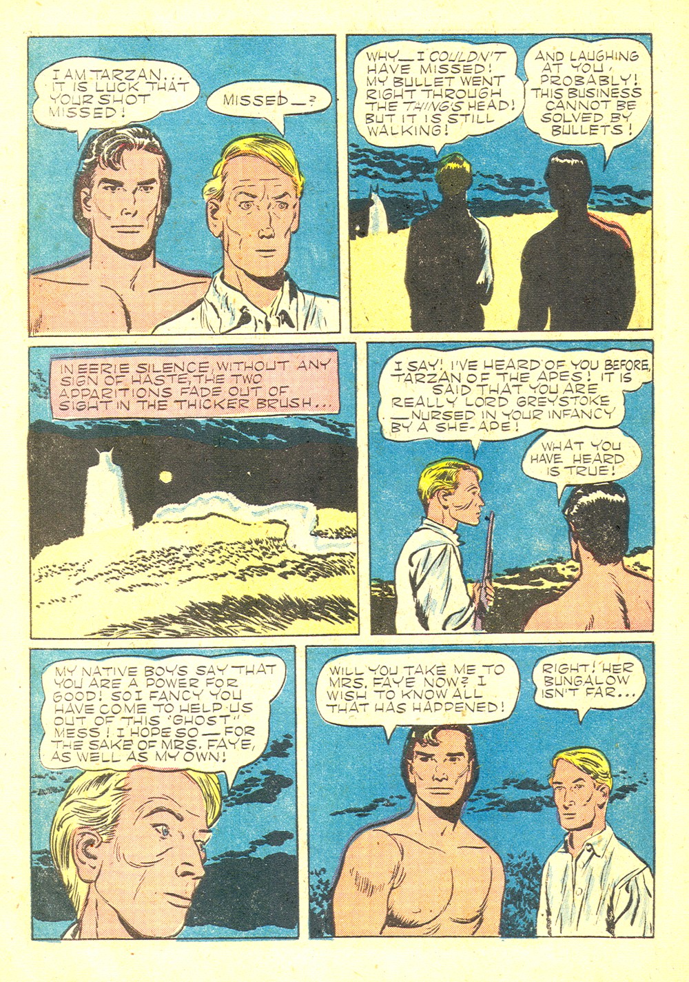Read online Tarzan (1948) comic -  Issue #45 - 6