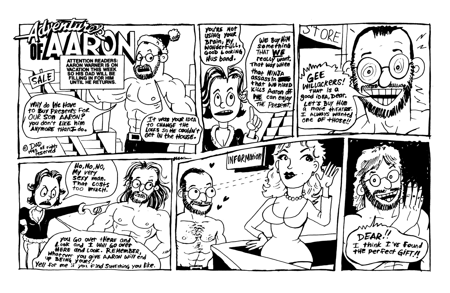 Read online Aaron Strips comic -  Issue #2 - 8