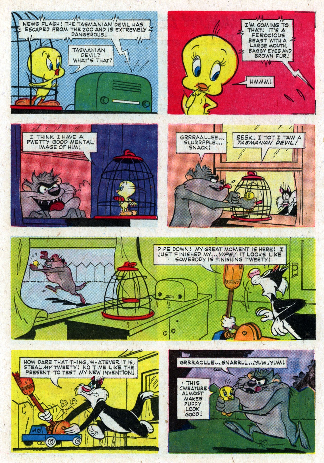 Read online Tasmanian Devil and His Tasty Friends comic -  Issue # Full - 13