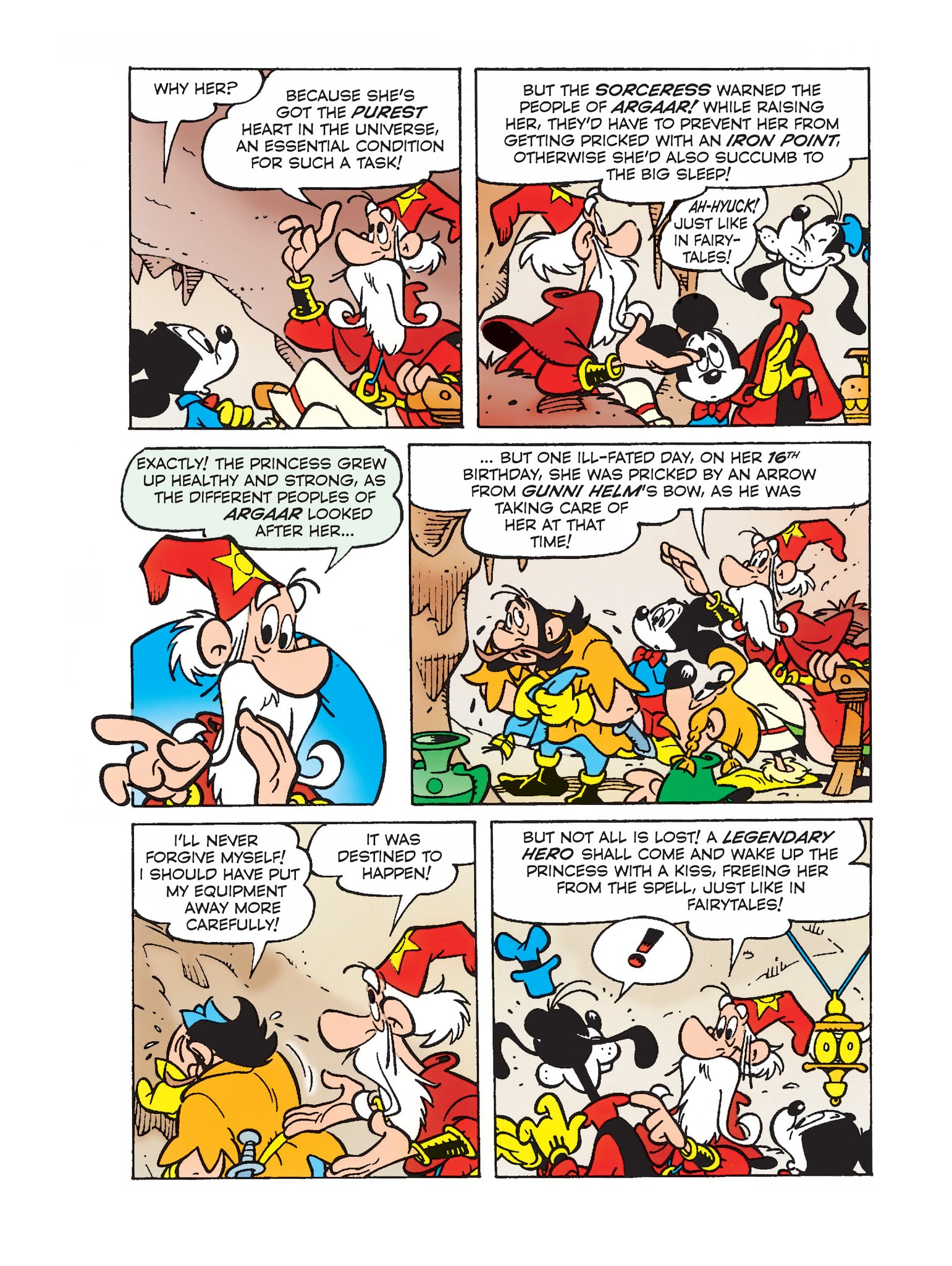 Read online Mickey Mouse and the Sleeping Beauty in the Stars comic -  Issue #1 - 20