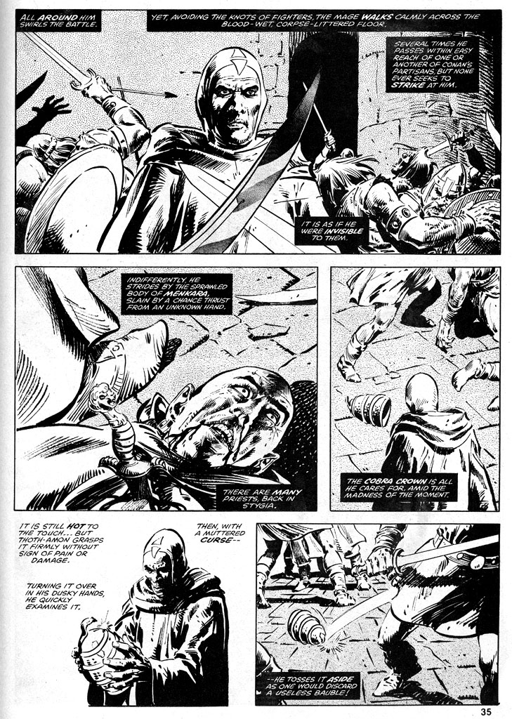 Read online The Savage Sword Of Conan comic -  Issue #43 - 35