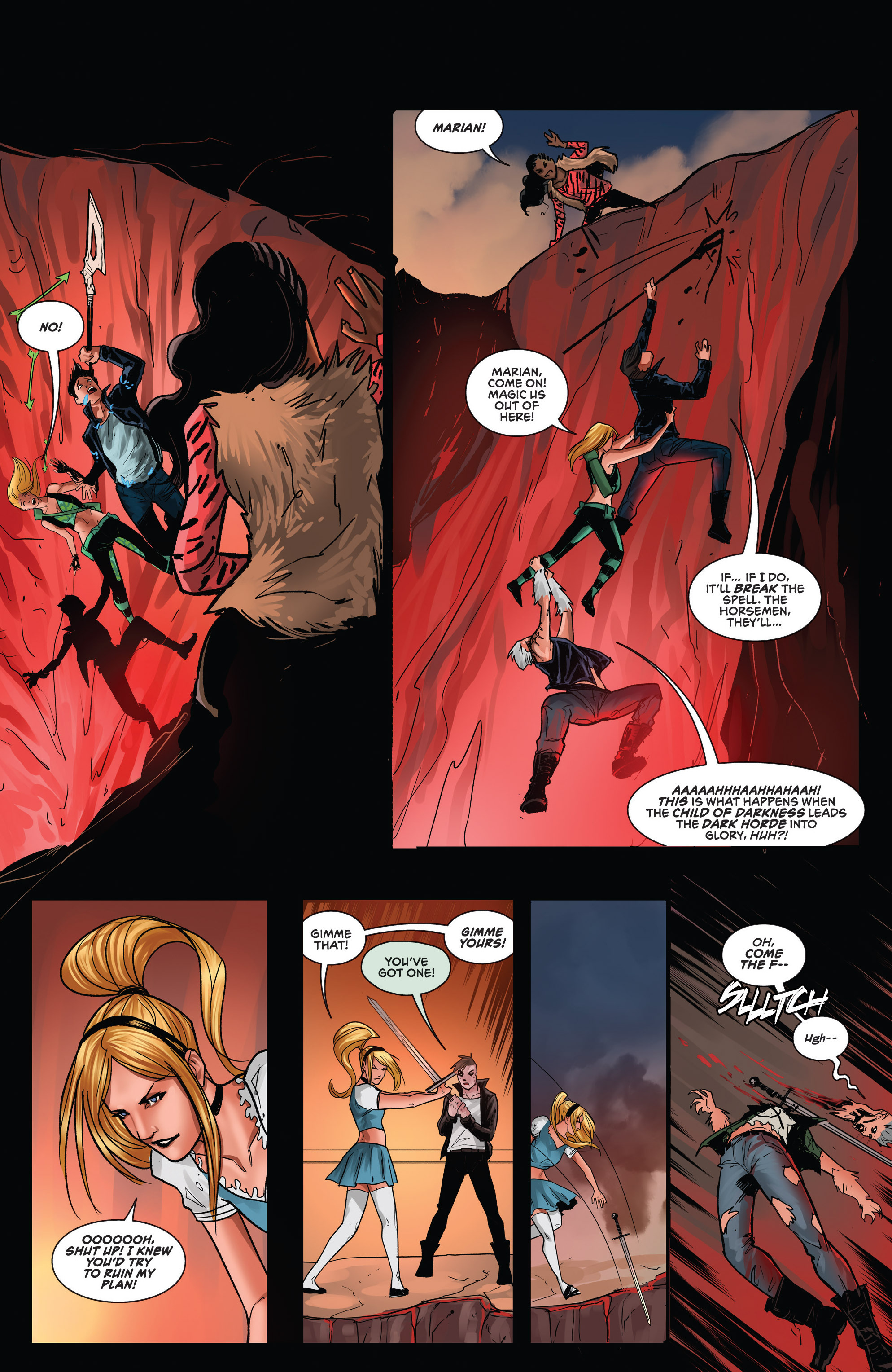 Read online Grimm Fairy Tales presents Robyn Hood (2014) comic -  Issue #20 - 35
