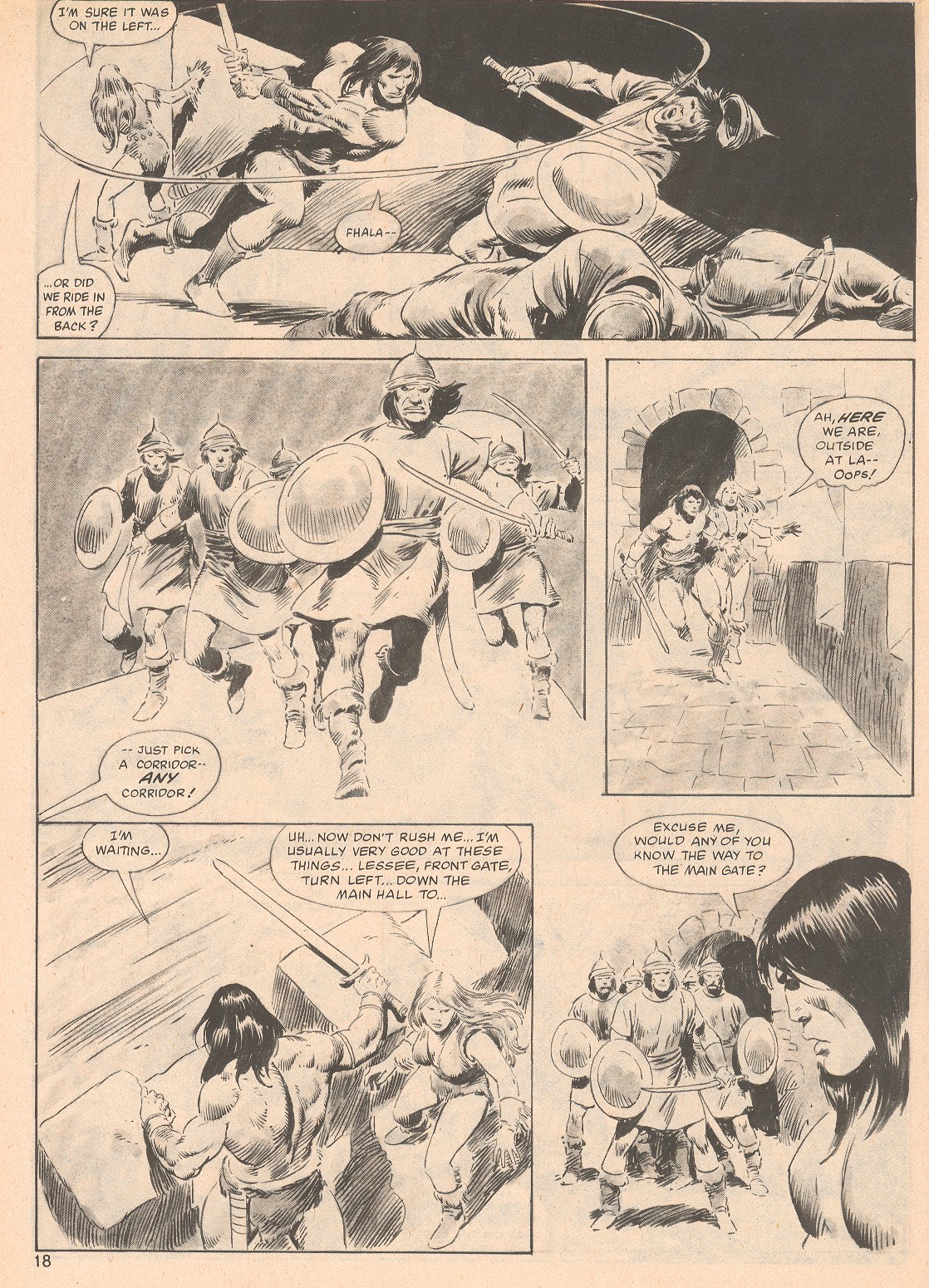 Read online The Savage Sword Of Conan comic -  Issue #70 - 18