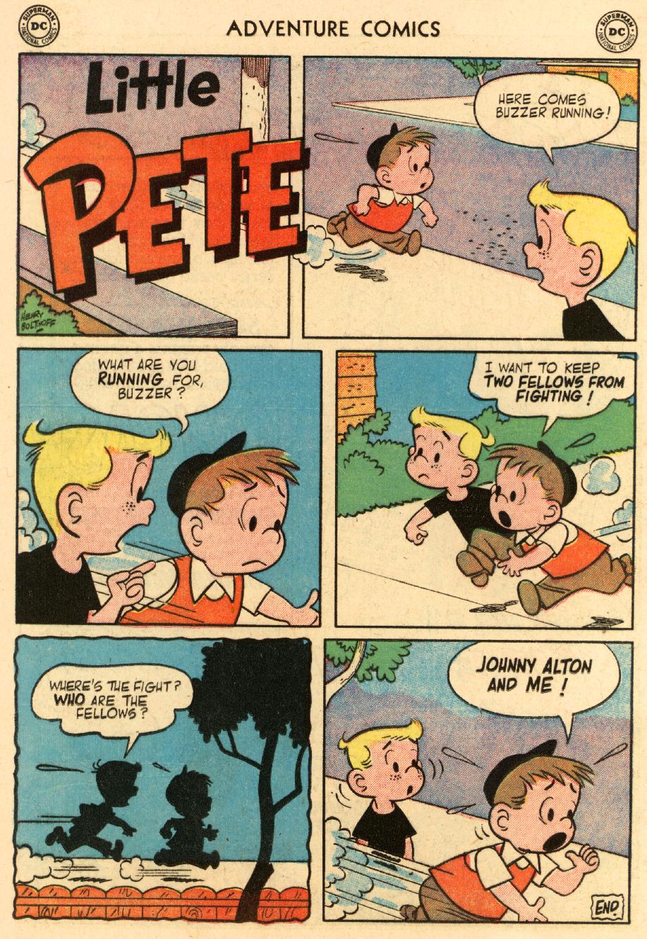 Read online Adventure Comics (1938) comic -  Issue #222 - 16
