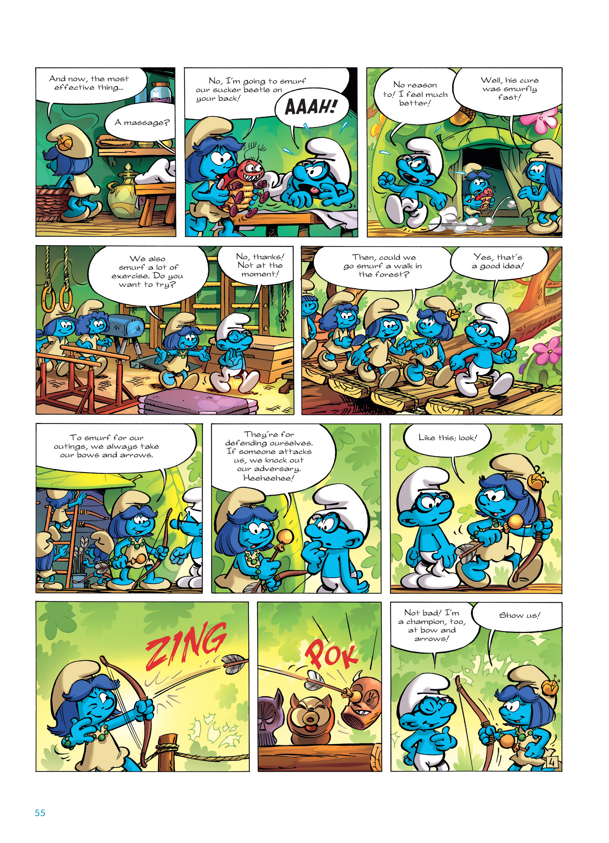 Read online The Smurfs comic -  Issue #23 - 55