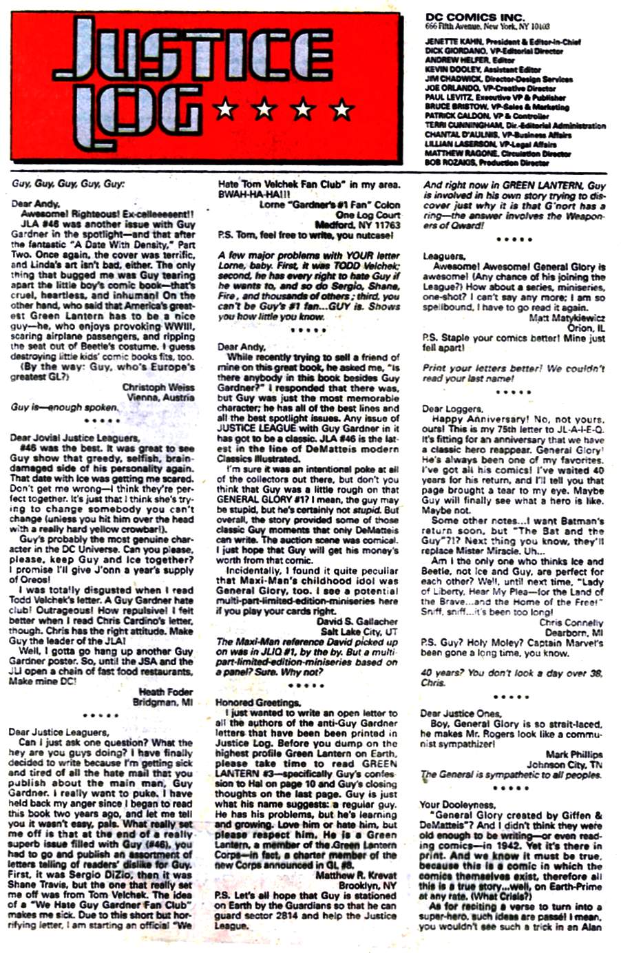 Read online Justice League America comic -  Issue #50 - 38