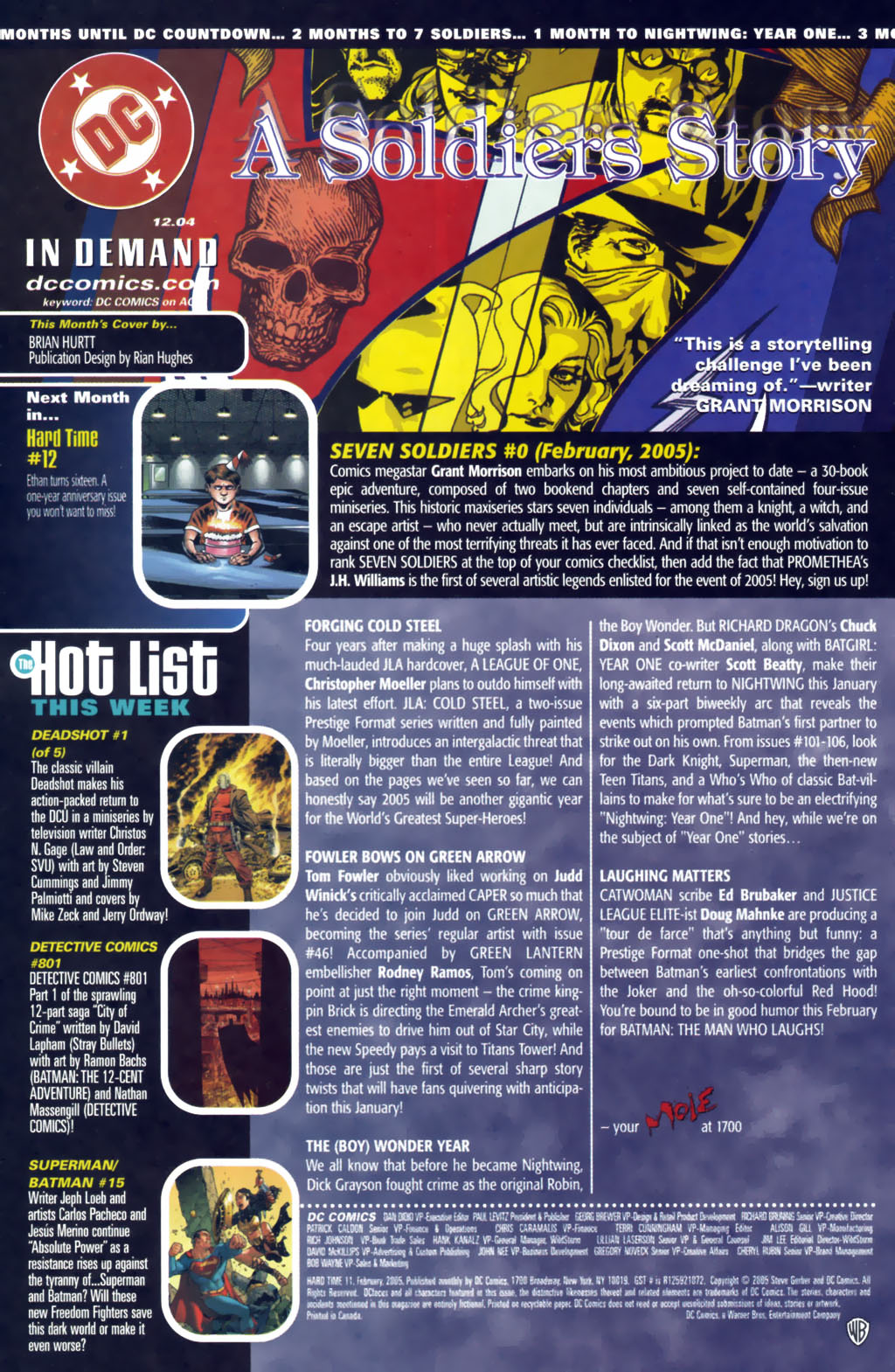 Read online Hard Time comic -  Issue #11 - 24